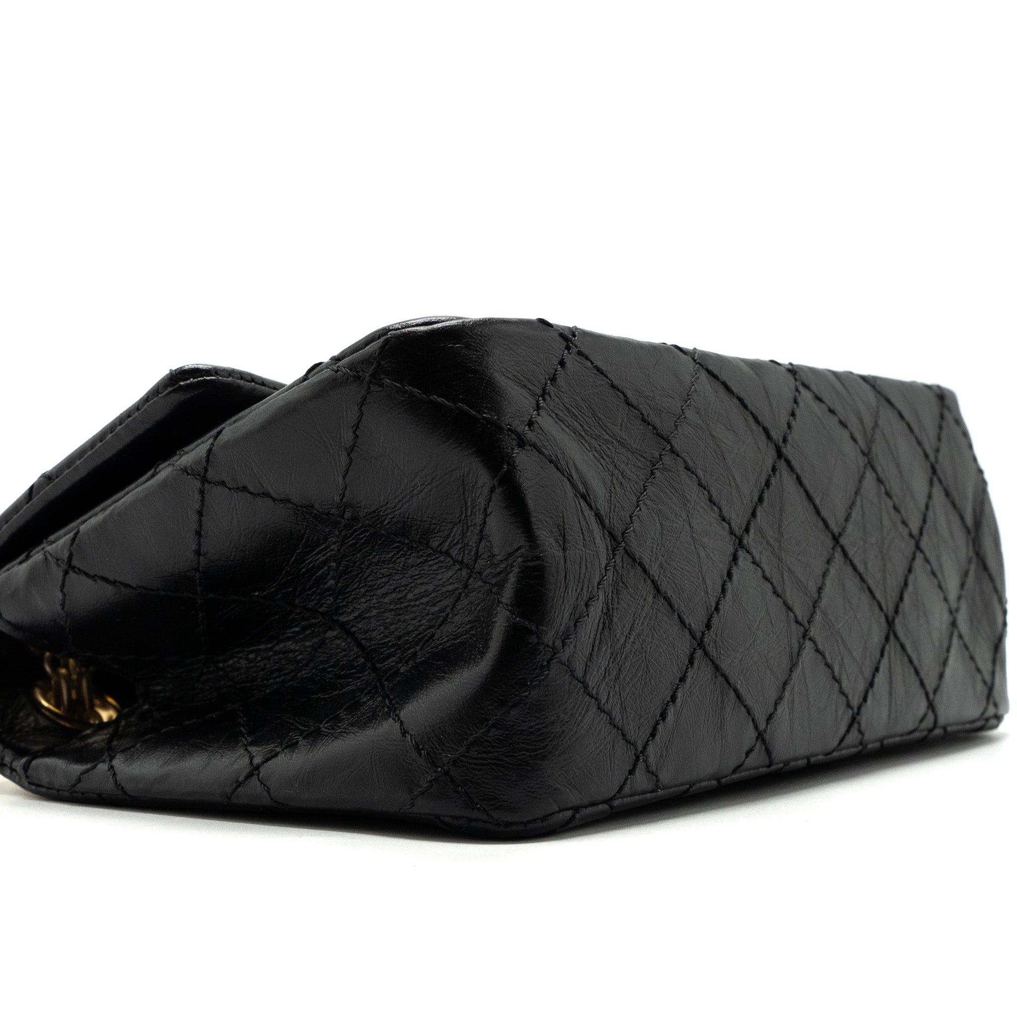 chanel-mini-2-55-reissue-flap-bag-aged-calfskin-black-brushed-ghw
