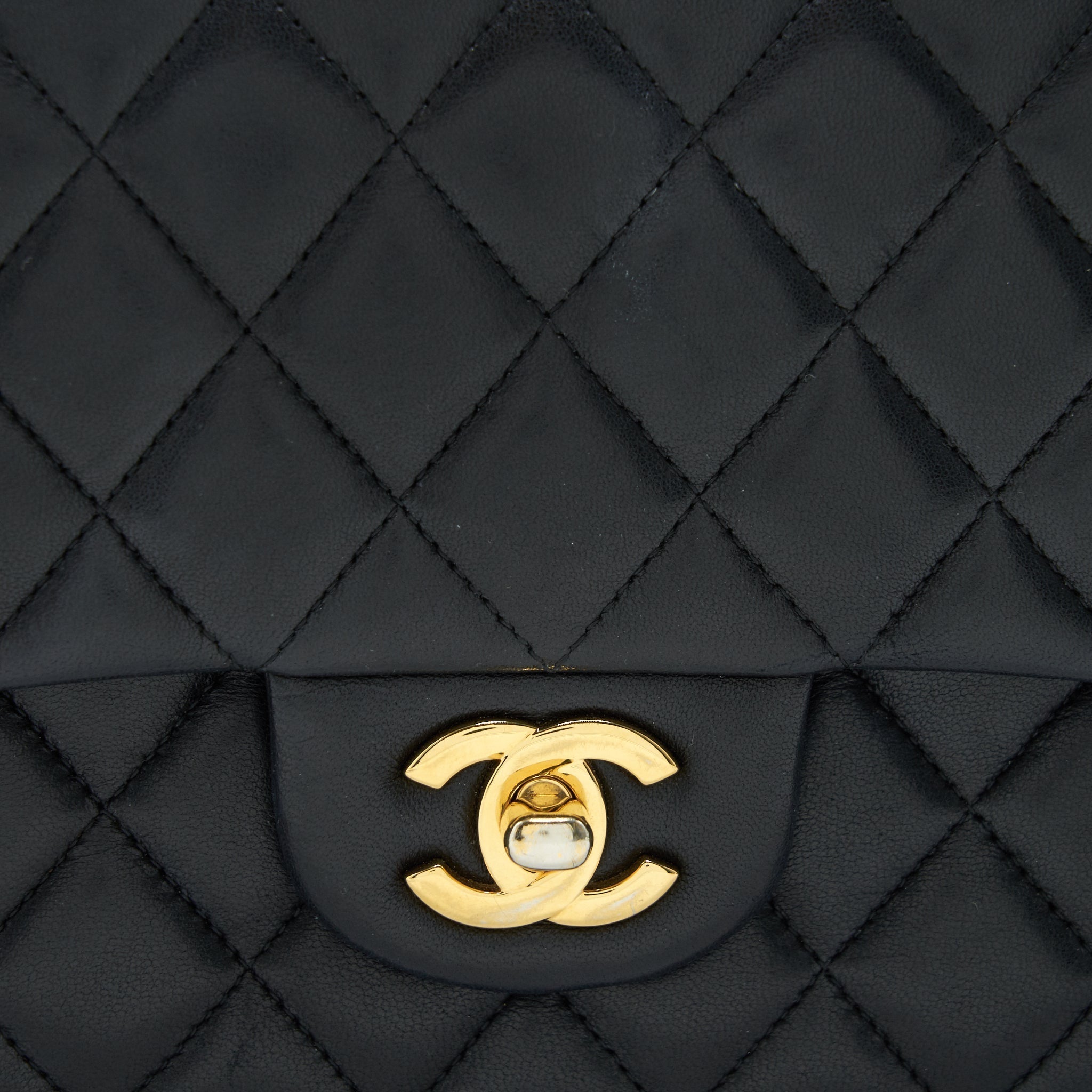 chanel-classic-double-flap-bag-lambskin-medium-black-ghw-serial-19