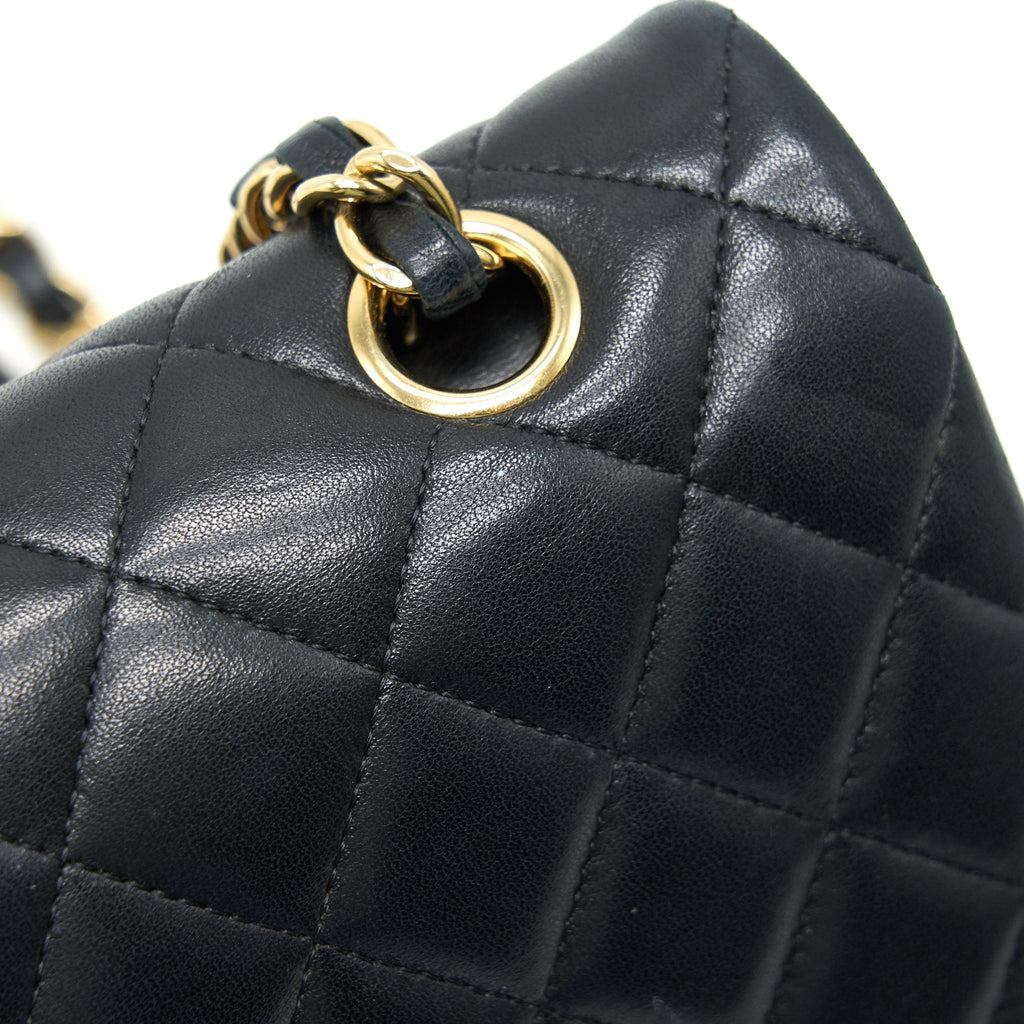 chanel-classic-double-flap-bag-lambskin-medium-black-ghw-serial-19