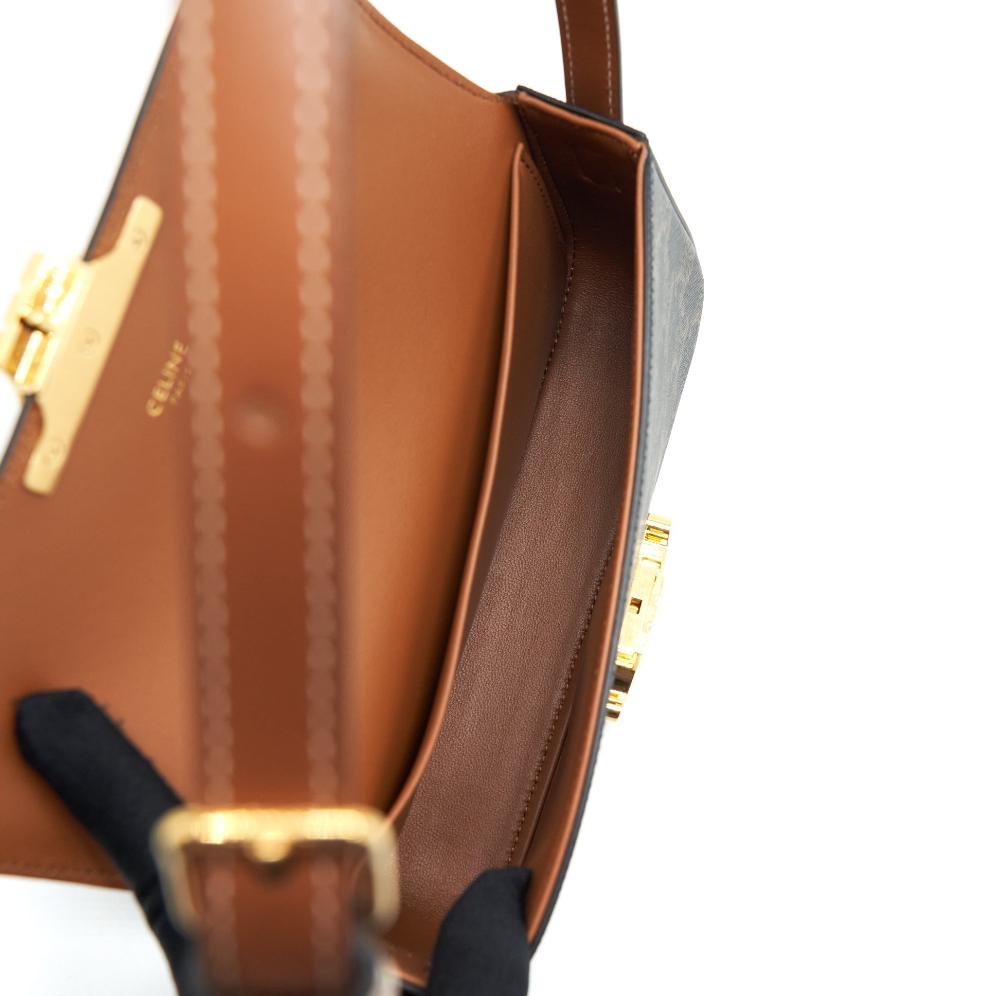 celine-triomphe-shoulder-bag-ghw