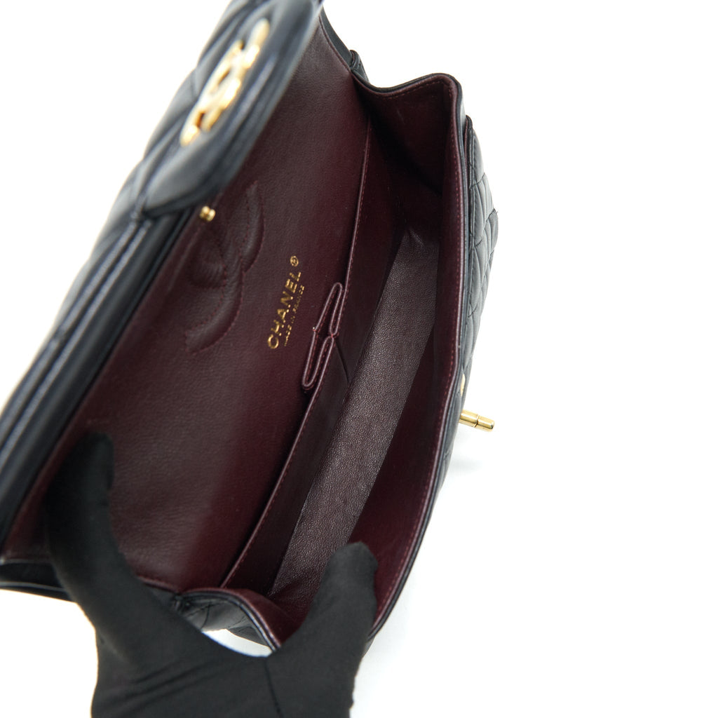 chanel-classic-double-flap-bag-lambskin-medium-black-ghw-serial-19