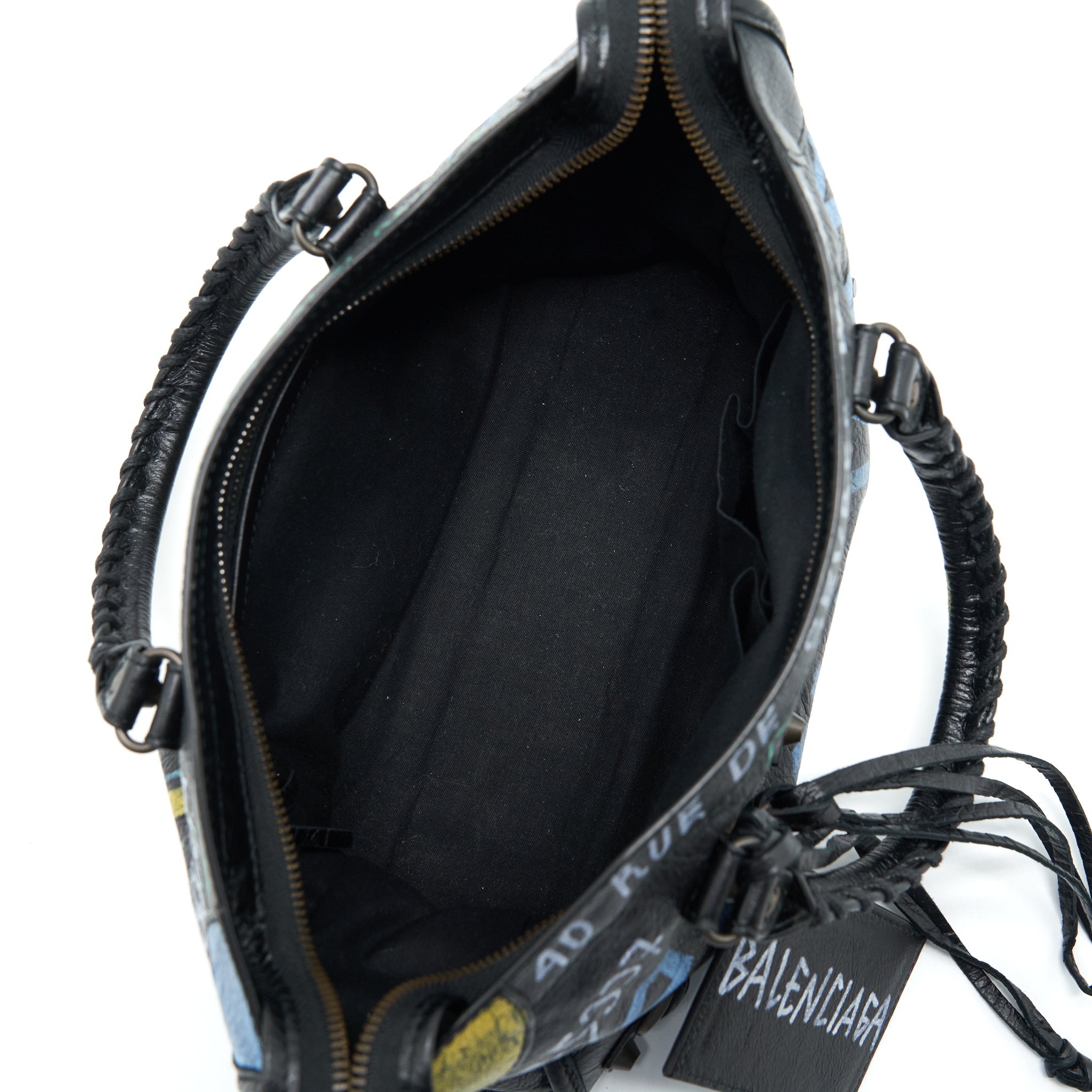 balenciaga-city-bag-black-with-multicolour-graffiti-ruthenium-hardware