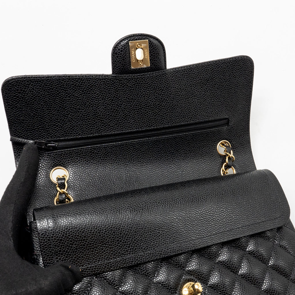 chanel-medium-classic-double-flap-bag-caviar-black-ghw-microchip-12