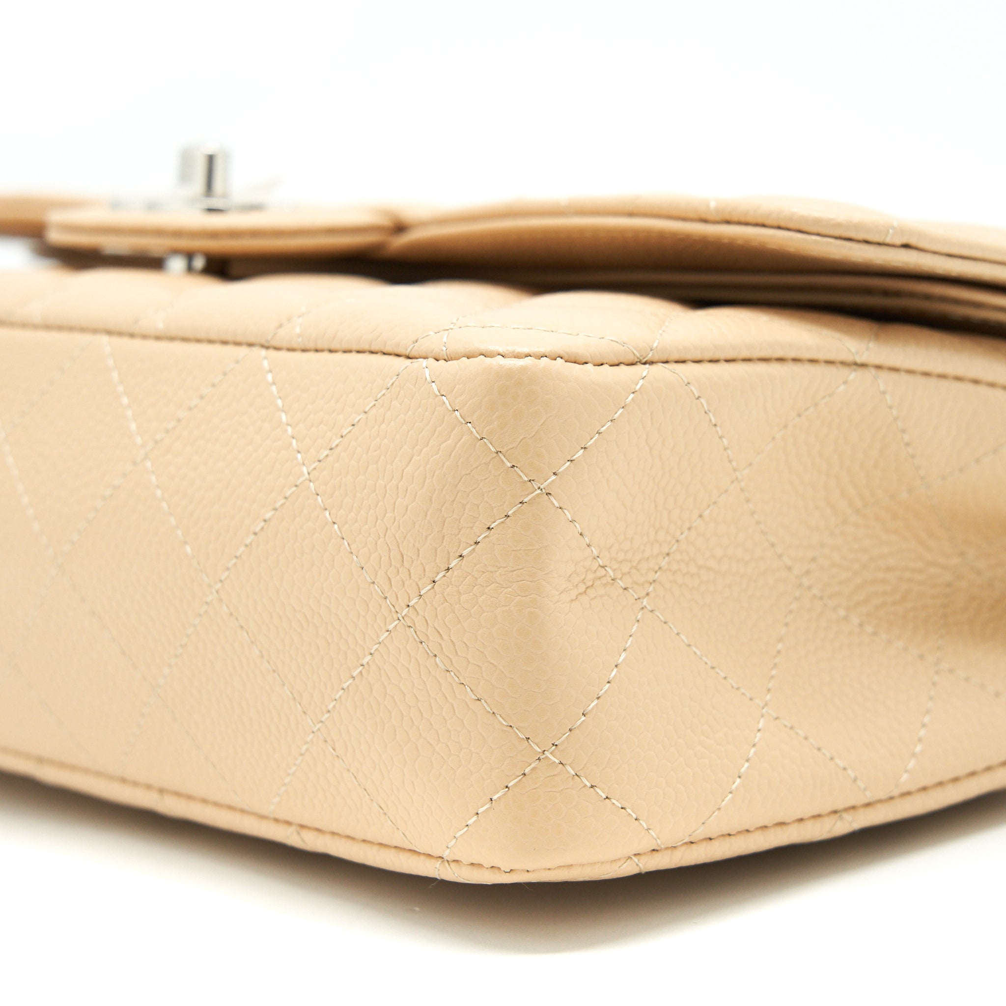 chanel-medium-classic-double-flap-bag-caviar-beige-shw