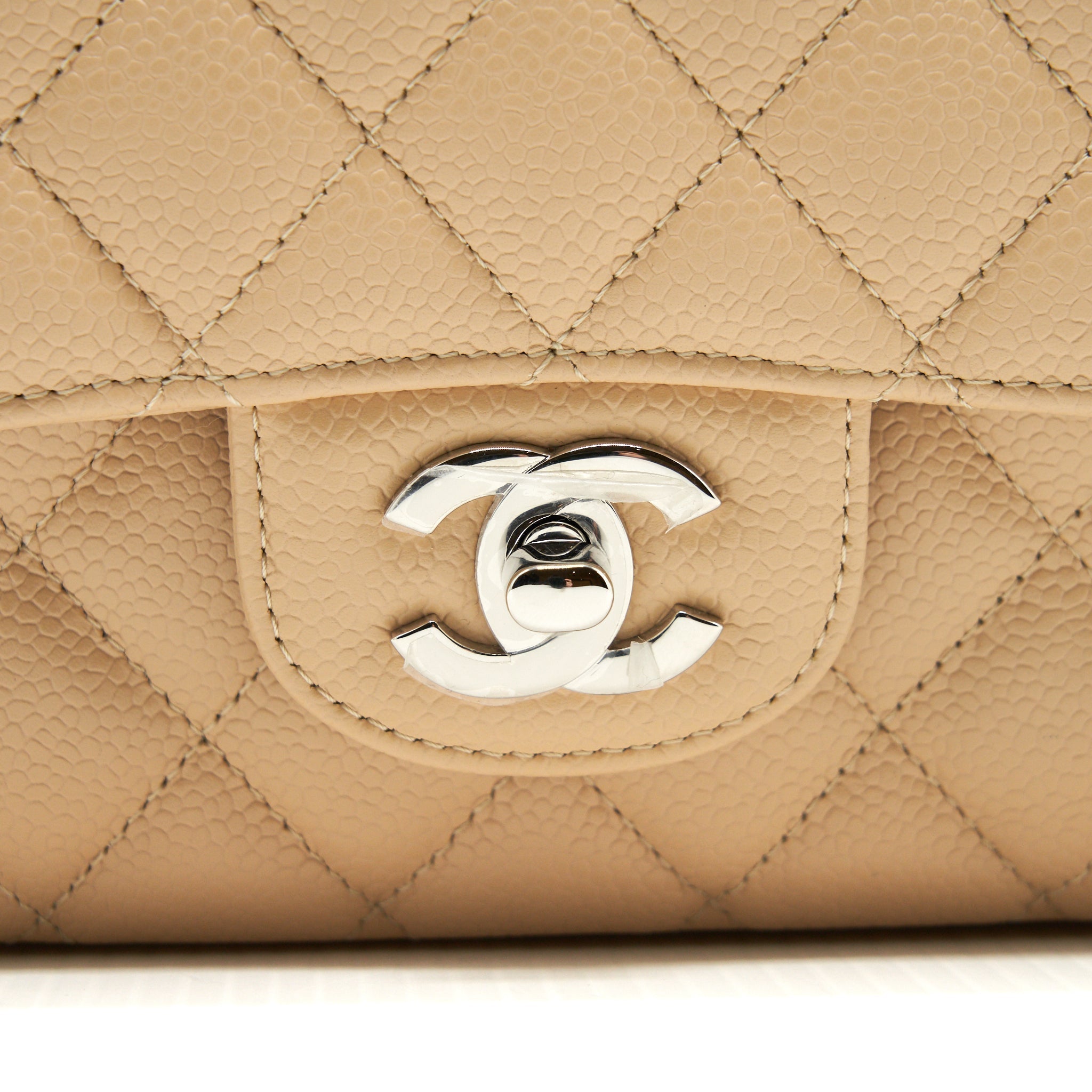 chanel-medium-classic-double-flap-bag-caviar-beige-shw