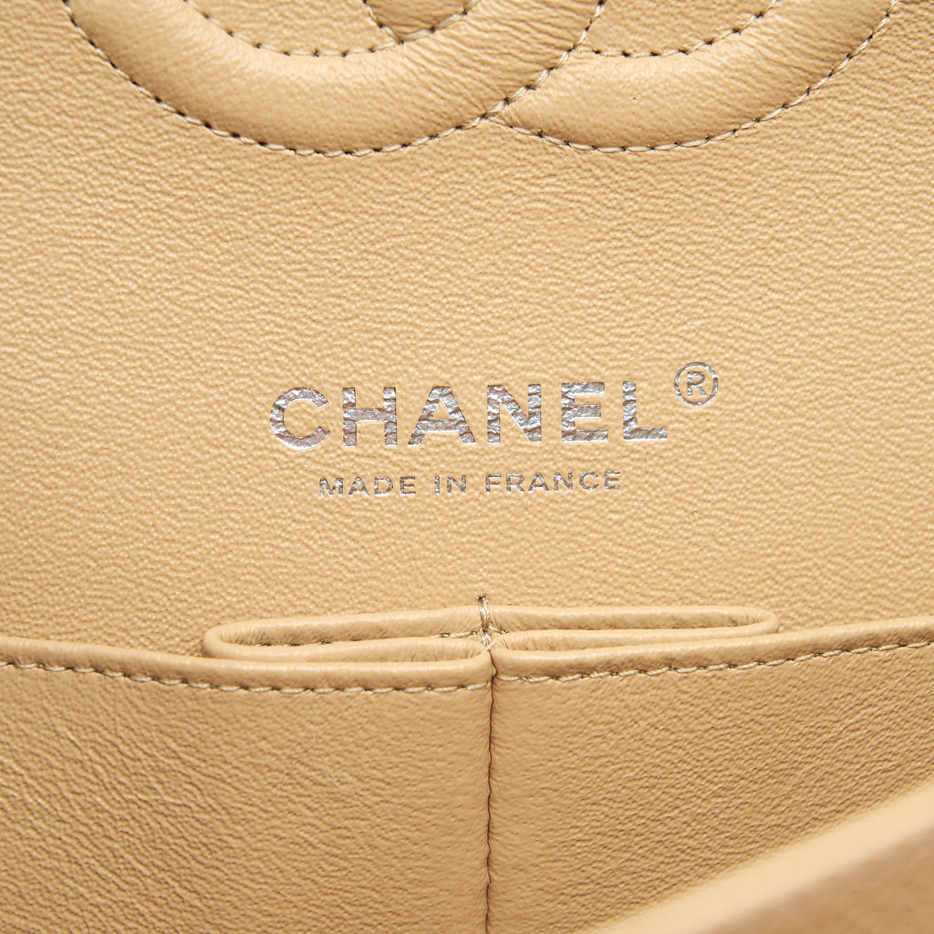 chanel-medium-classic-double-flap-bag-caviar-beige-shw