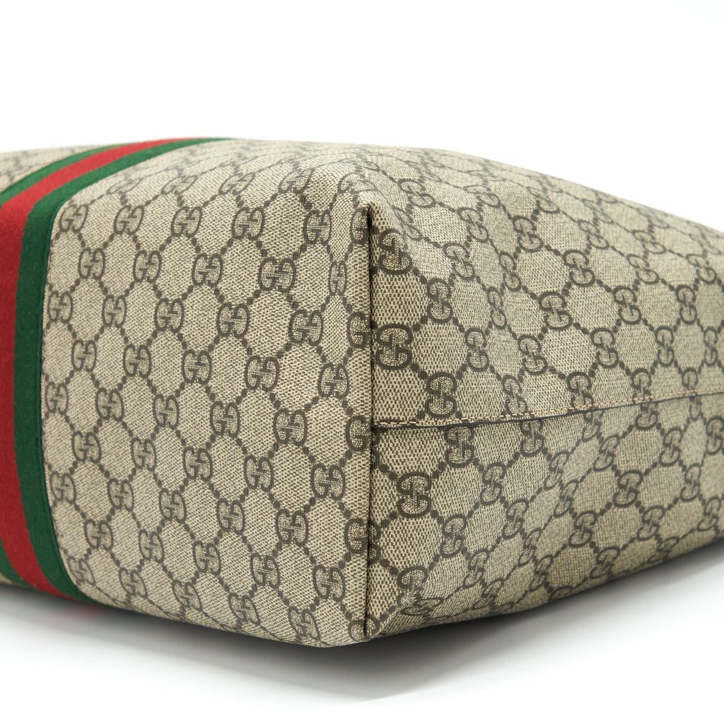 gucci-shopping-tote-bag-gg-supreme-canvas-ghw
