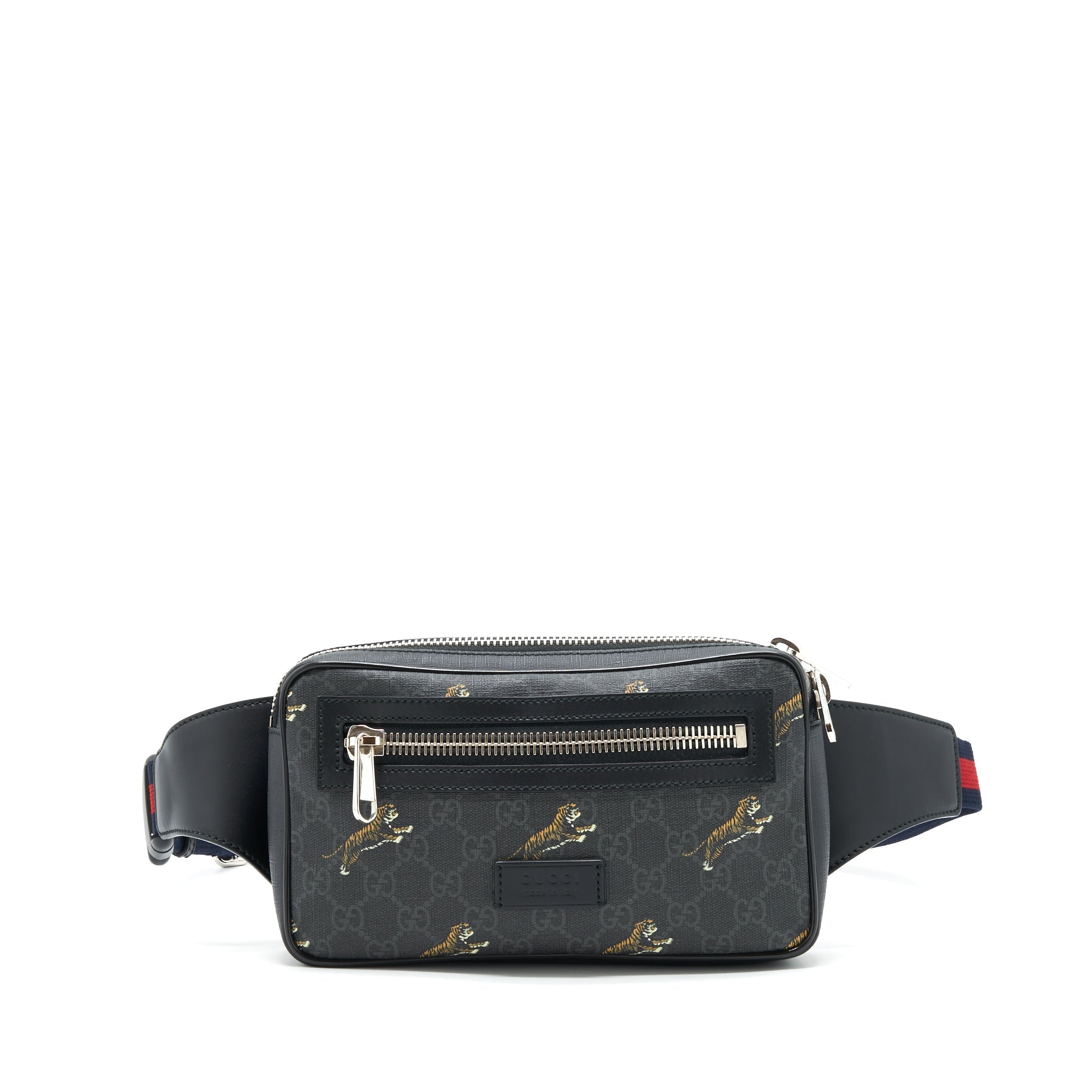 gucci-gg-supreme-tiger-belt-bag-black