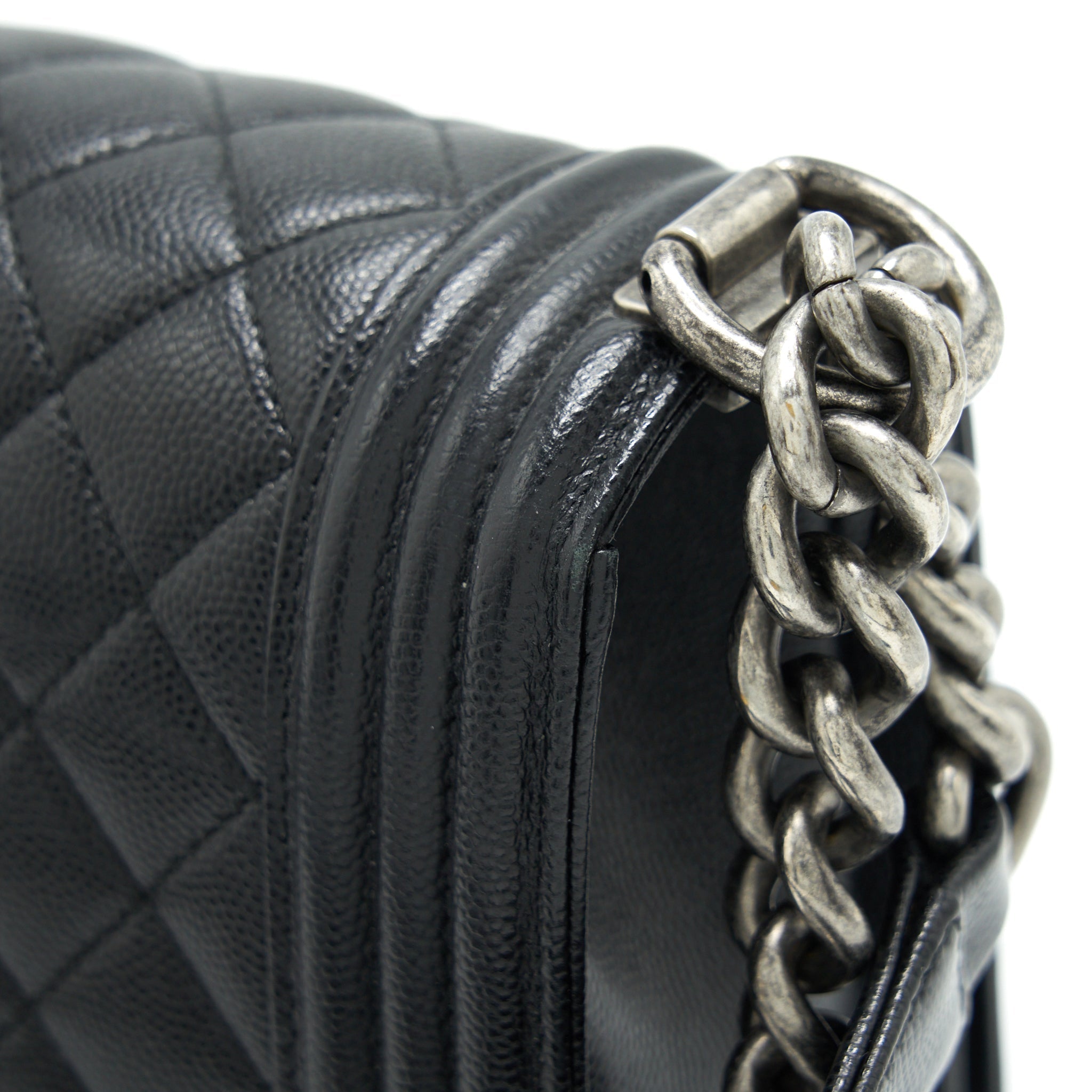 chanel-small-boy-bag-caviar-black-ruthenium-sliver-hardware