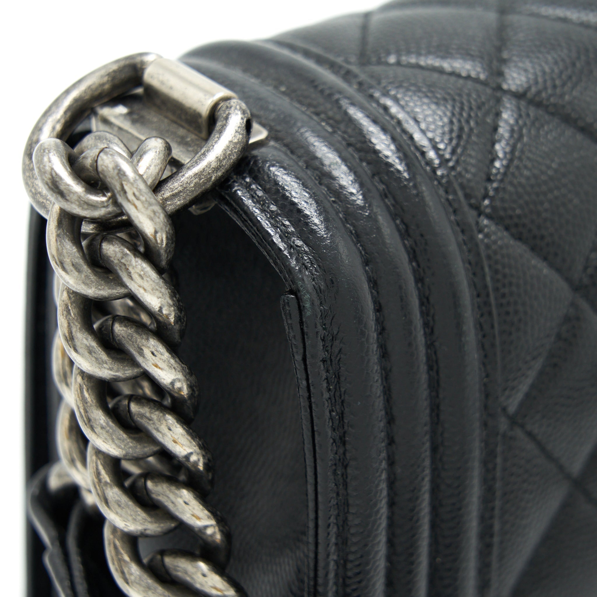 chanel-small-boy-bag-caviar-black-ruthenium-sliver-hardware