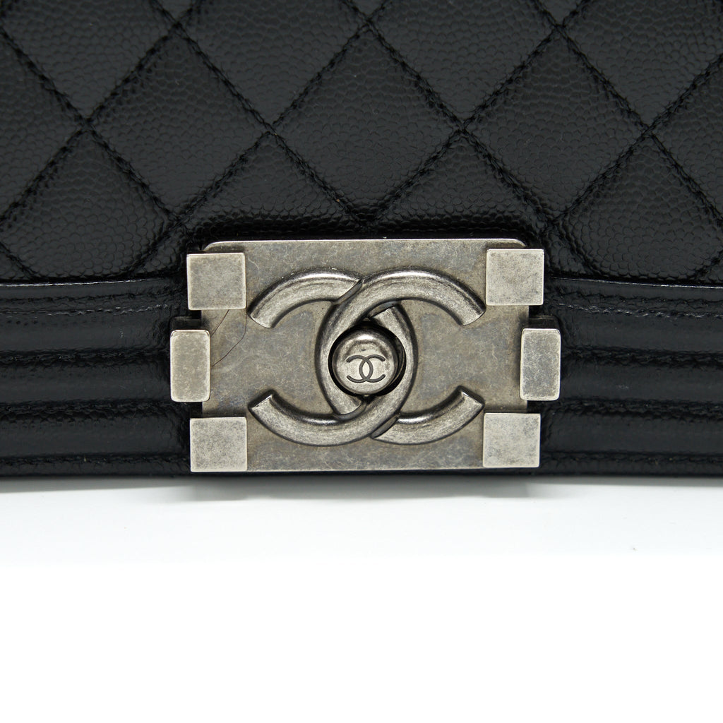 chanel-small-boy-bag-caviar-black-ruthenium-sliver-hardware