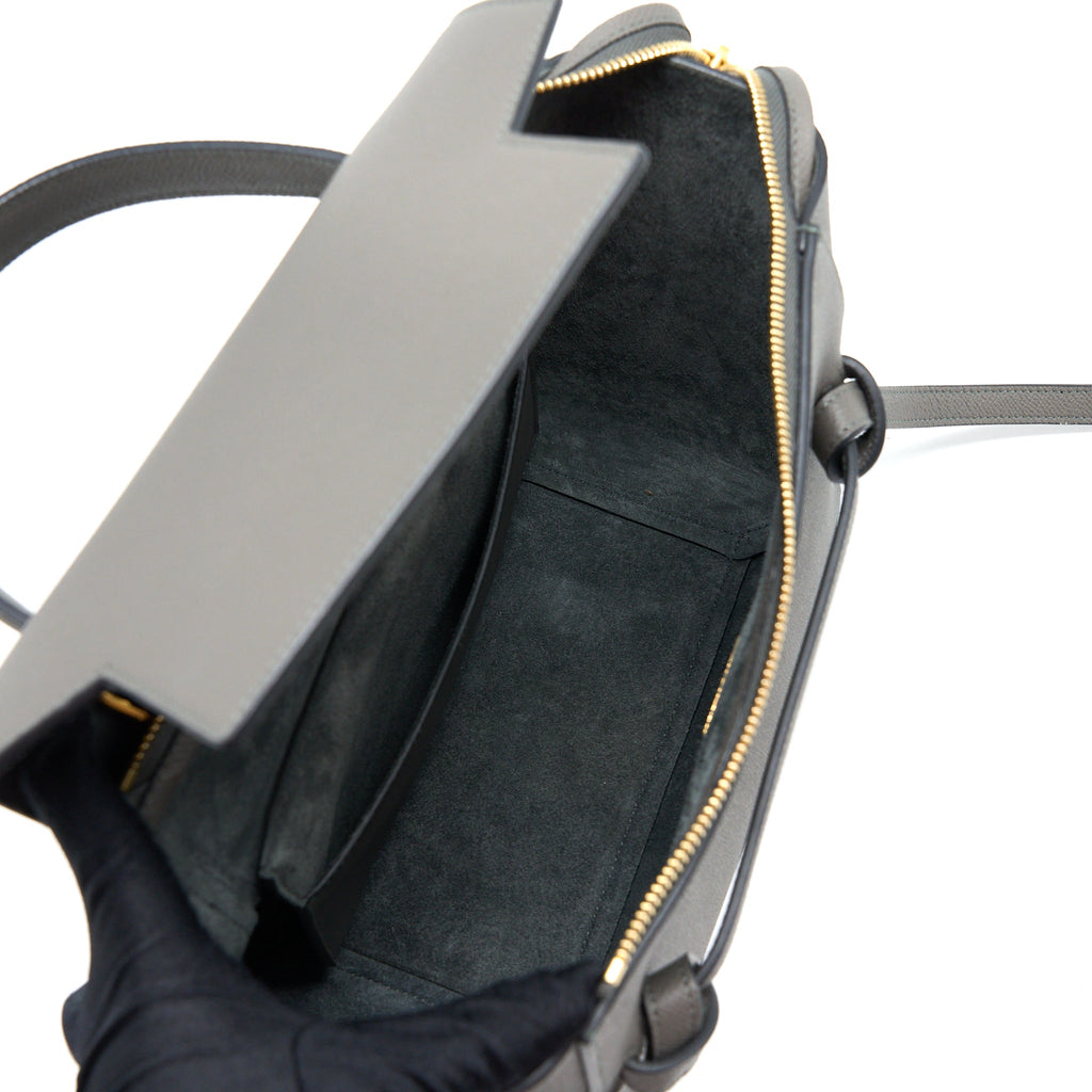 celine-micro-belt-bag-grained-calfskin-grey-ghw-1