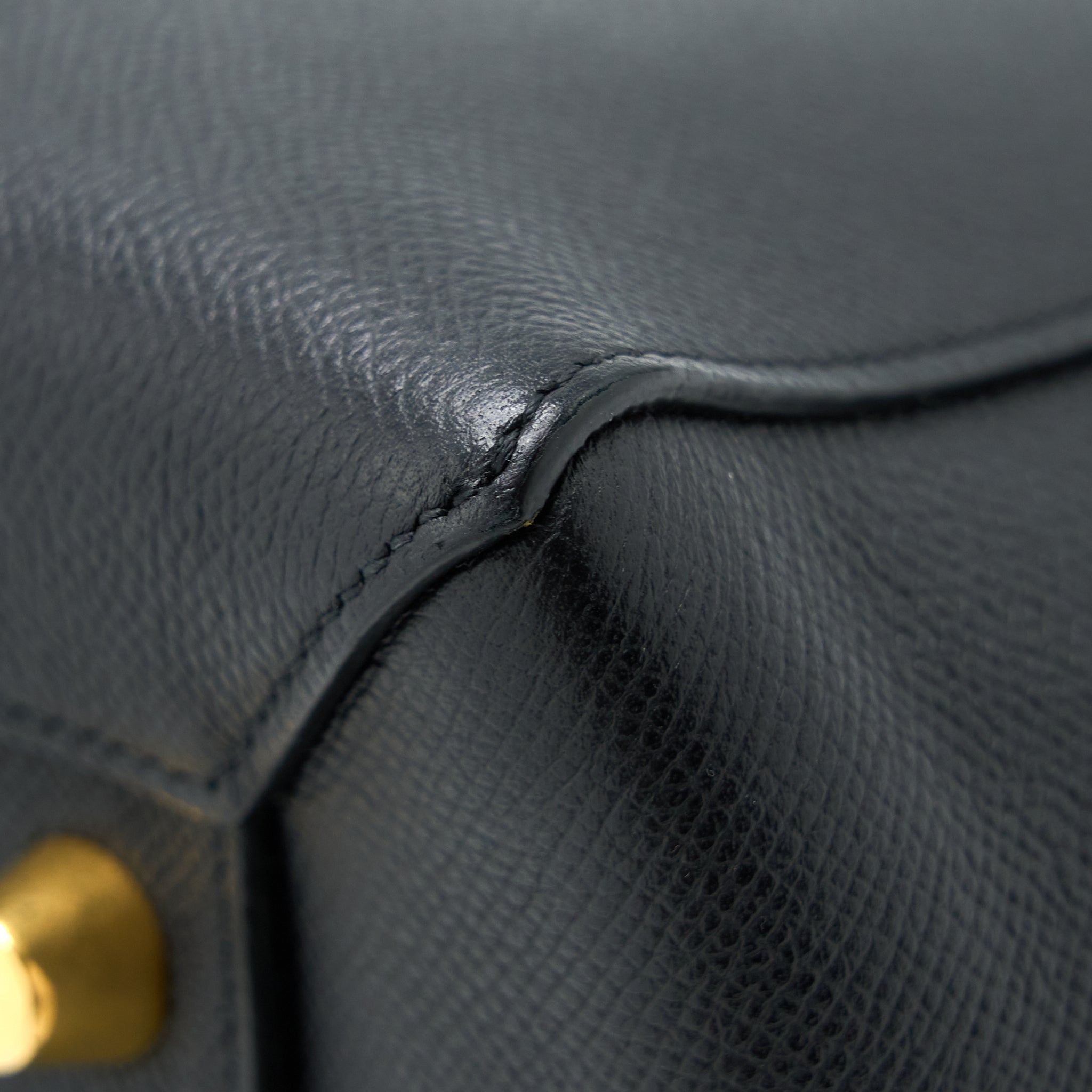 celine-mini-belt-bag-grained-calfskin-black-ghw-2