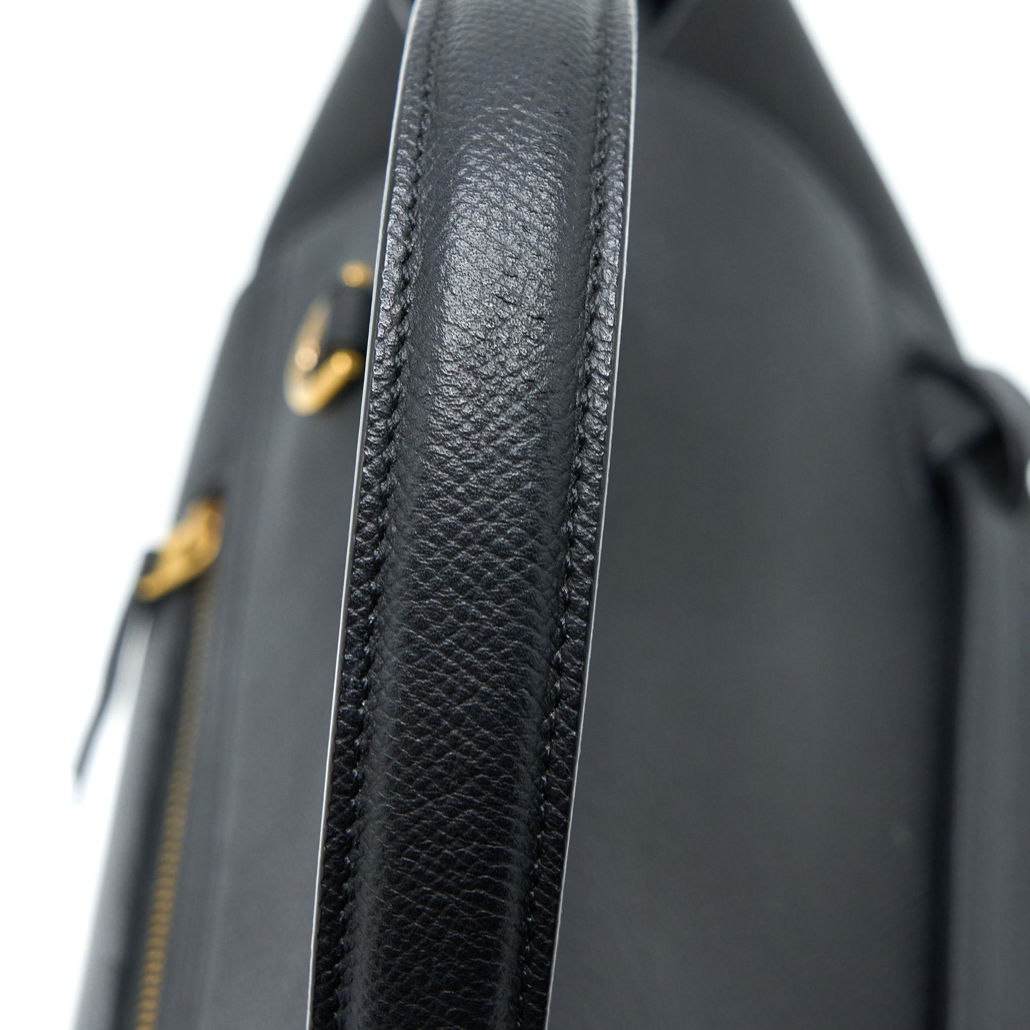celine-mini-belt-bag-grained-calfskin-black-ghw-2