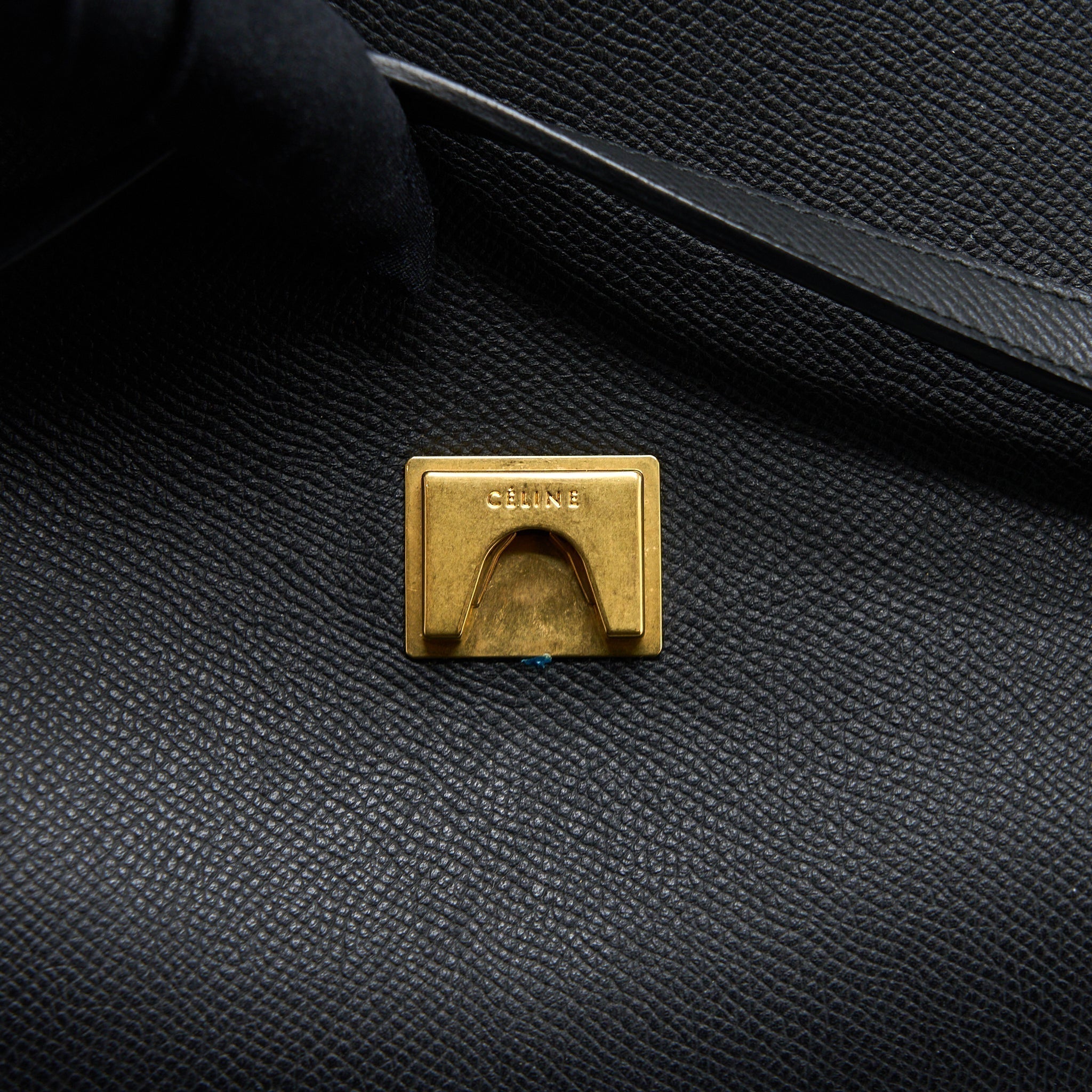 celine-mini-belt-bag-grained-calfskin-black-ghw-2