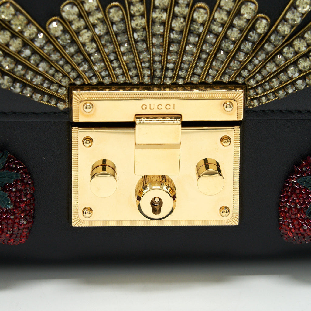 gucci-limited-edition-padlock-chain-bag-black-1