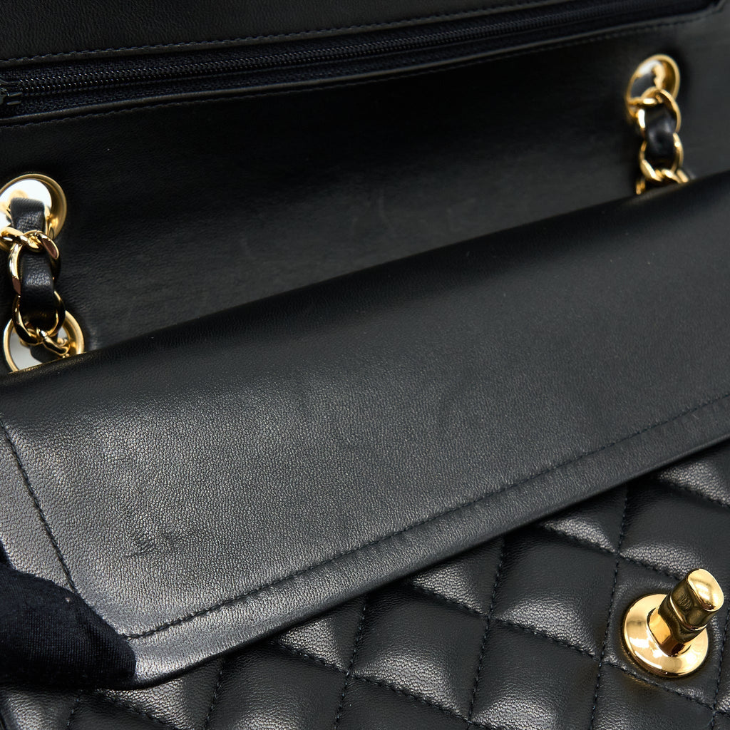 chanel-classic-double-flap-bag-lambskin-black-ghw