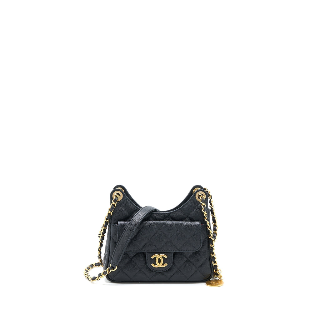 chanel-small-hobo-bag-caviar-black-ghw-microchip