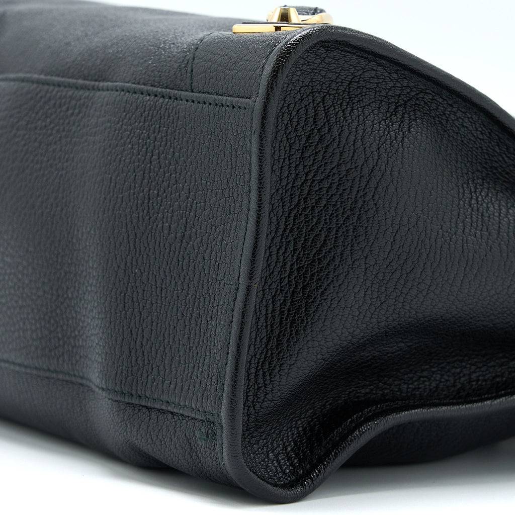 balenciaga-edge-city-bag-goatskin-black-ghw