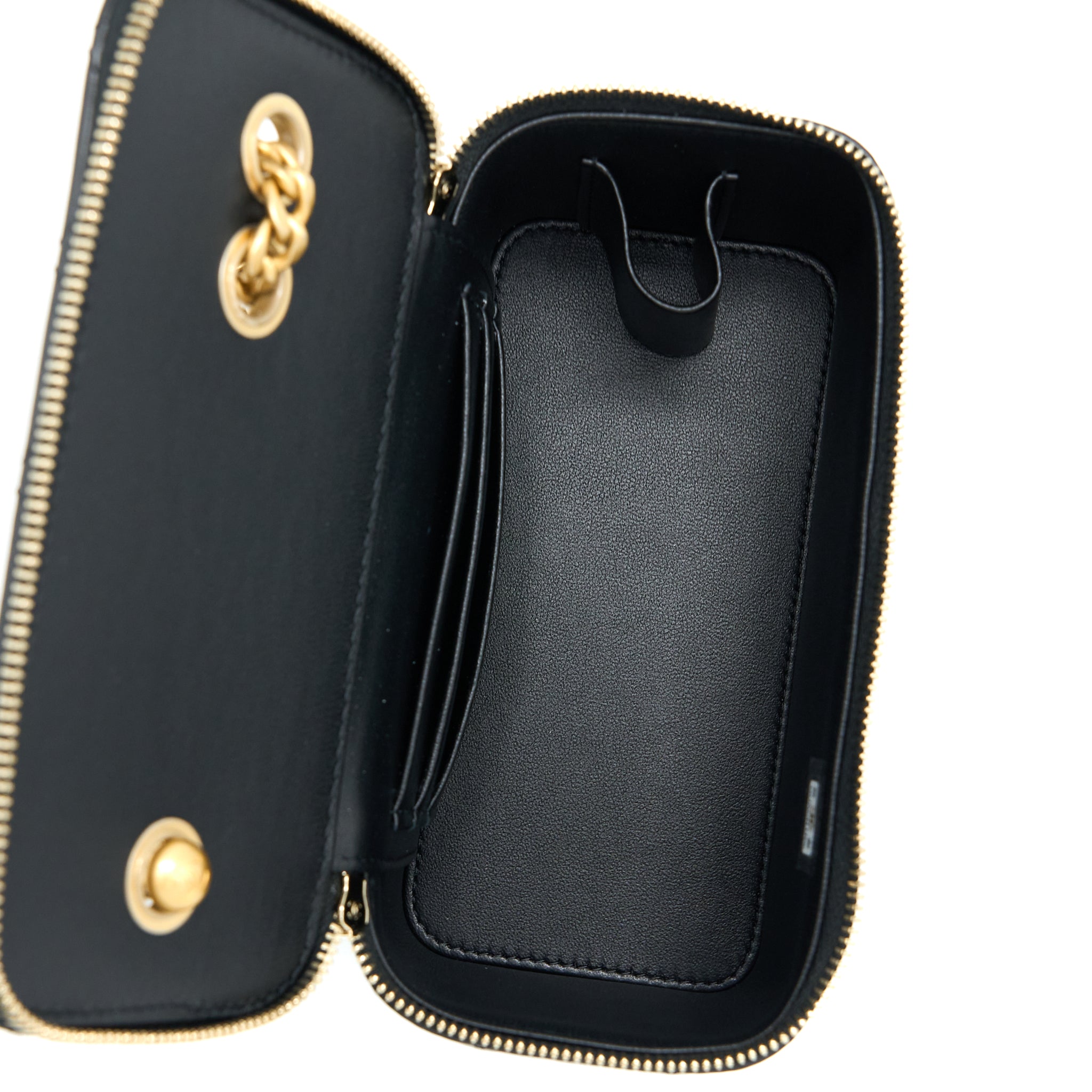 chanel-22k-gold-pillar-adjustable-chain-long-vanity-lambskin-black-ghw-microchip