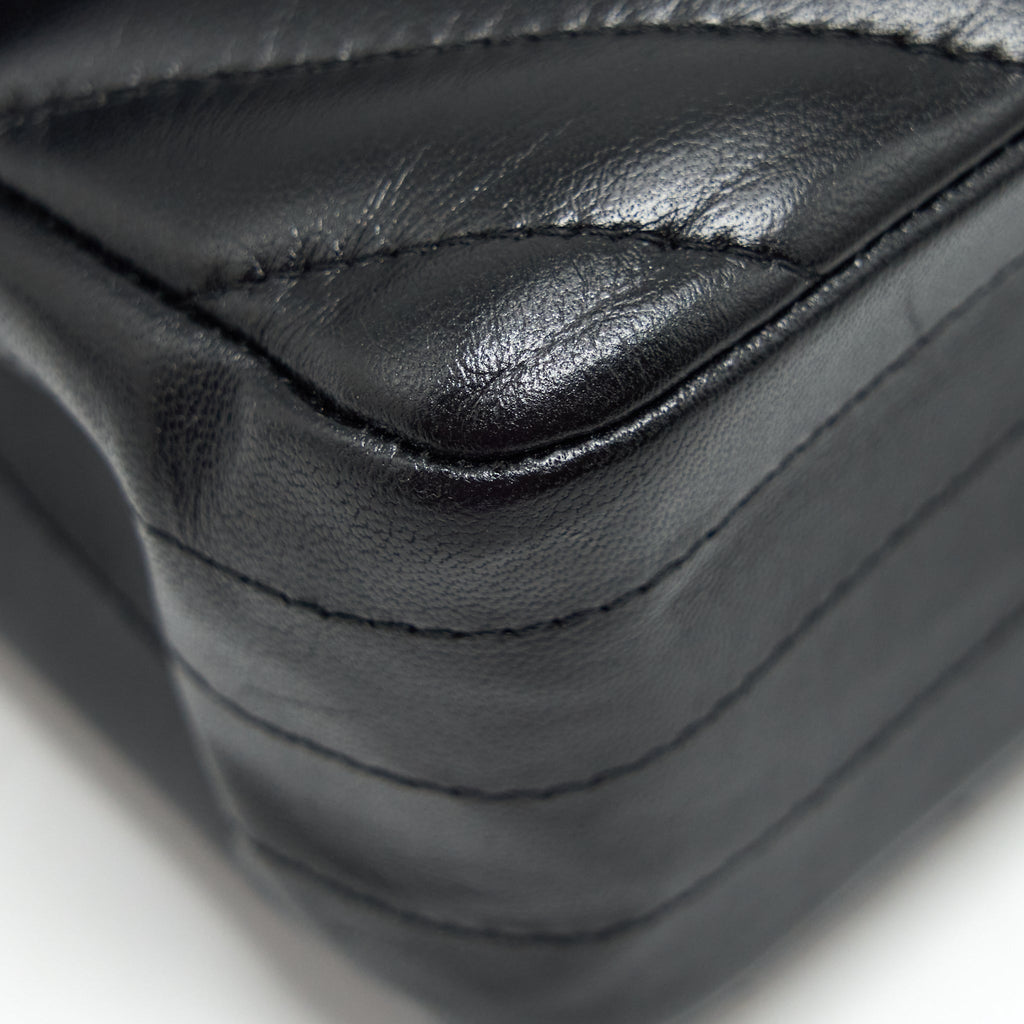 chanel-small-classic-double-flap-bag-chevron-lambskin-black-ghw