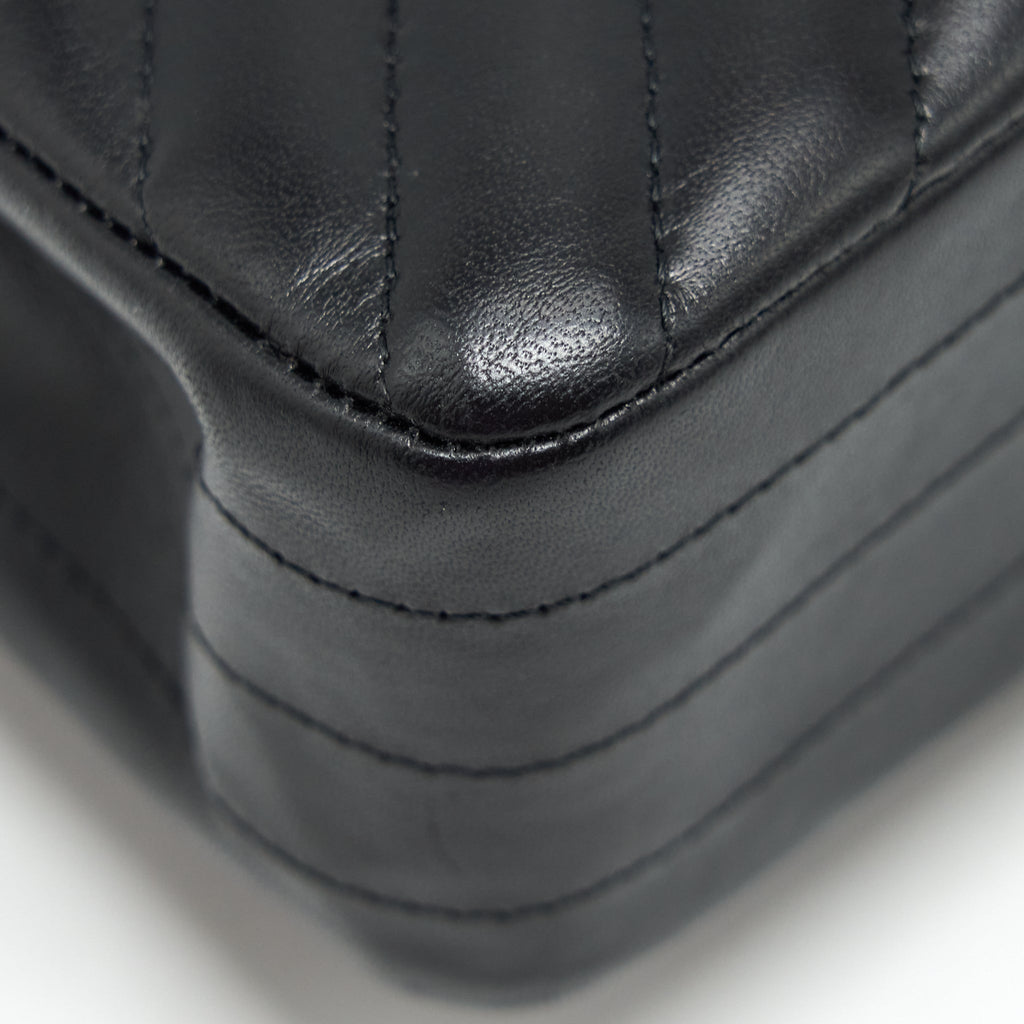chanel-small-classic-double-flap-bag-chevron-lambskin-black-ghw