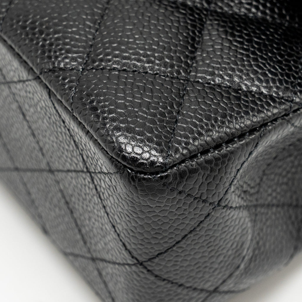 chanel-small-classic-double-flap-bag-caviar-black-ghw-microchip-copy