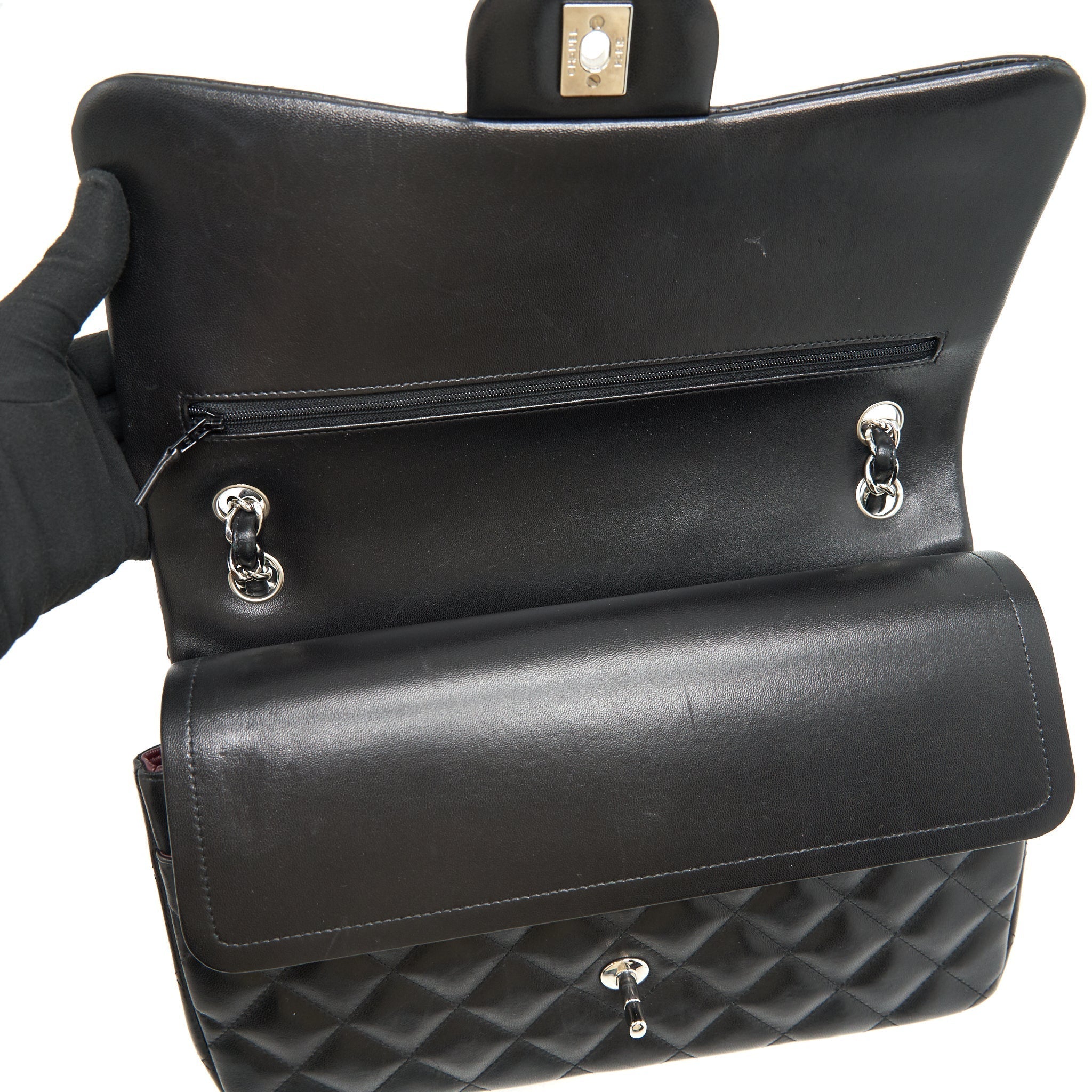 chanel-classic-jumbo-double-flap-bag-lambskin-black-shw