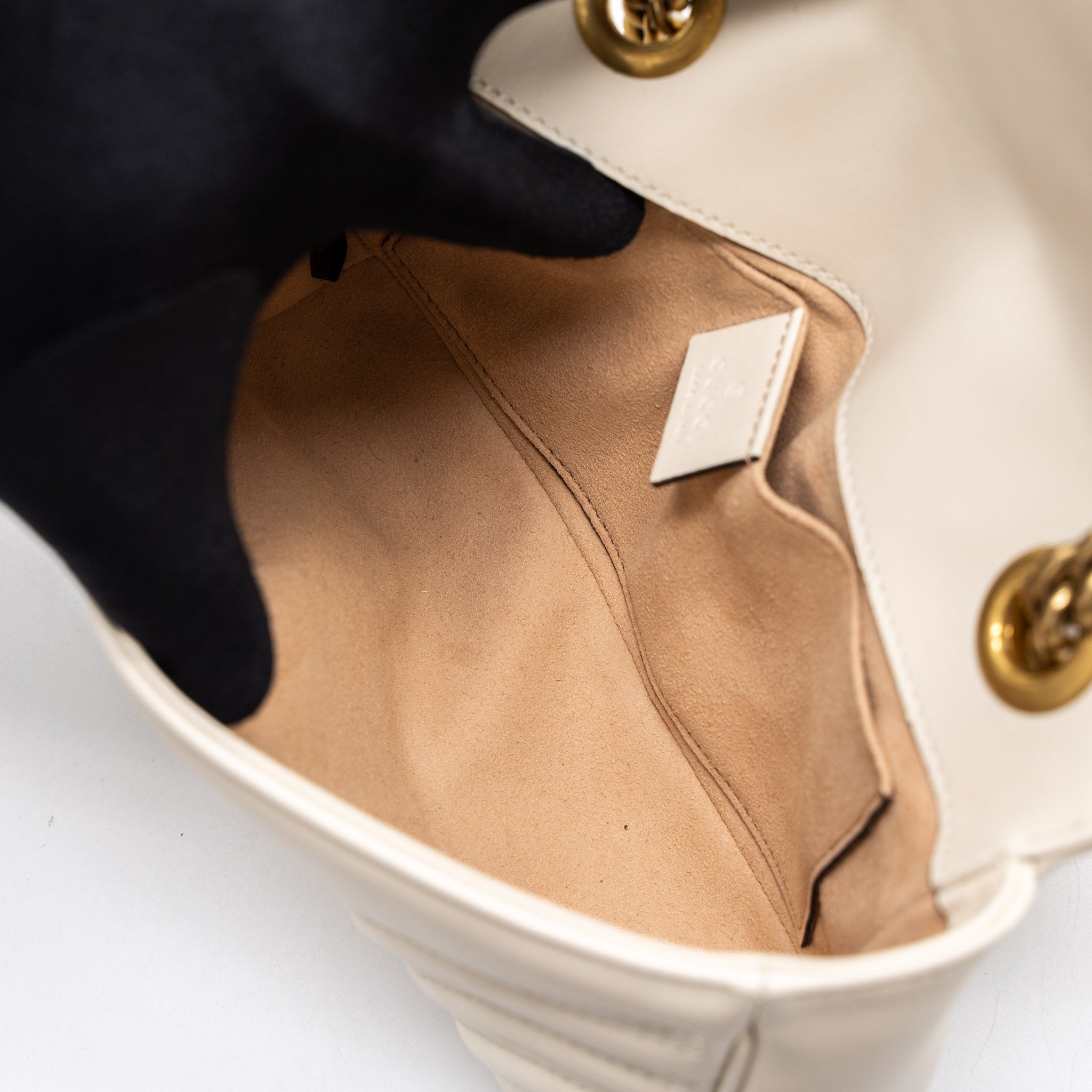 gucci-mini-marmont-calfskin-white-ghw-1