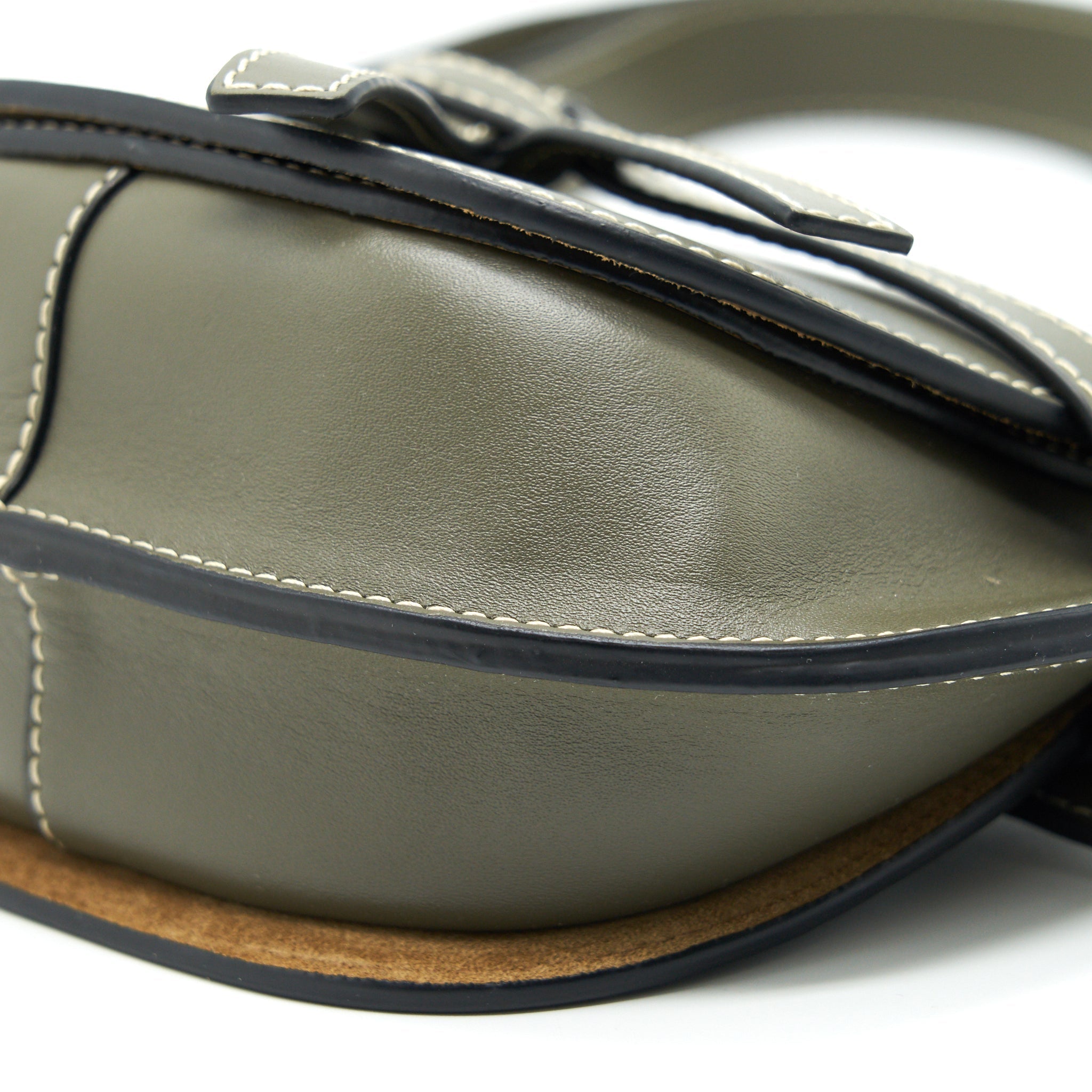 loewe-gate-mini-leather-belt-bag-olive-green