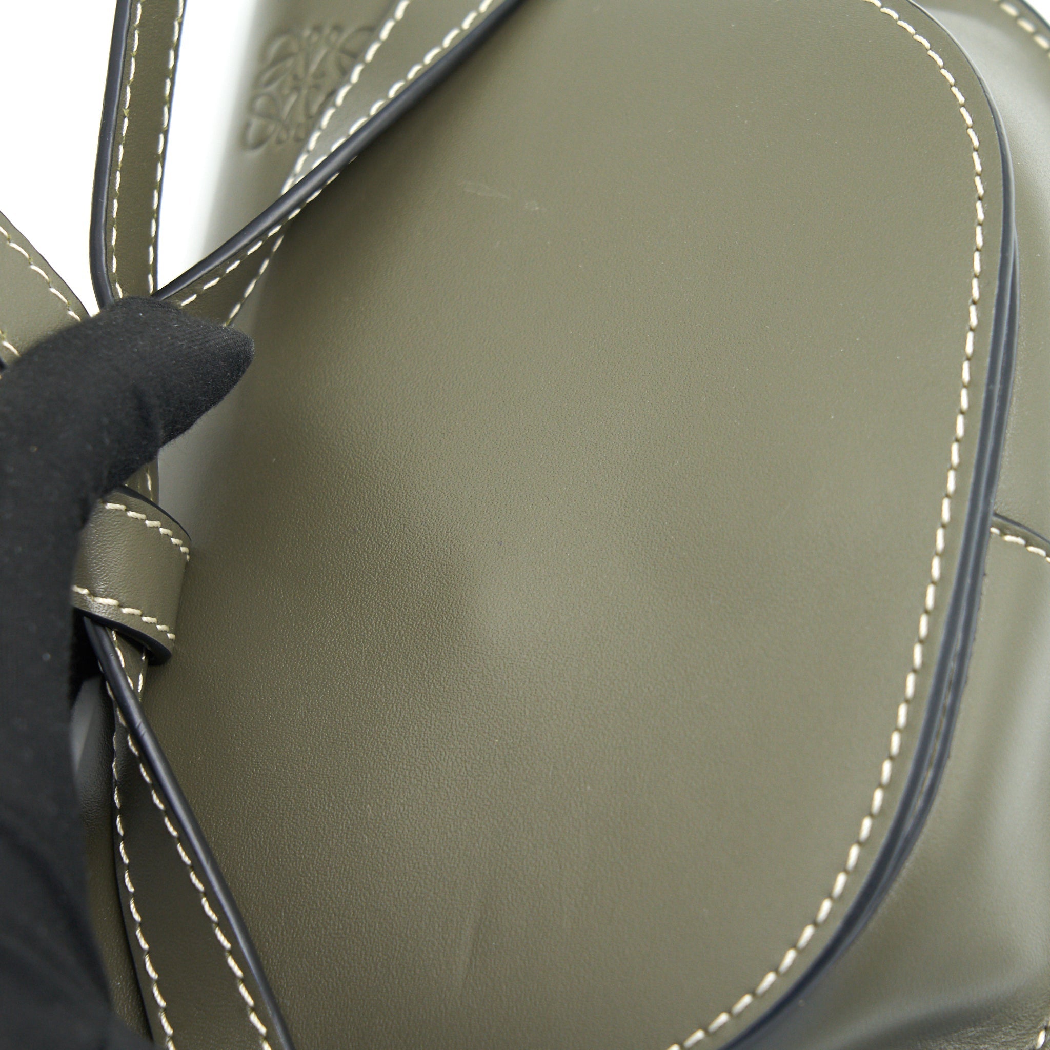 loewe-gate-mini-leather-belt-bag-olive-green
