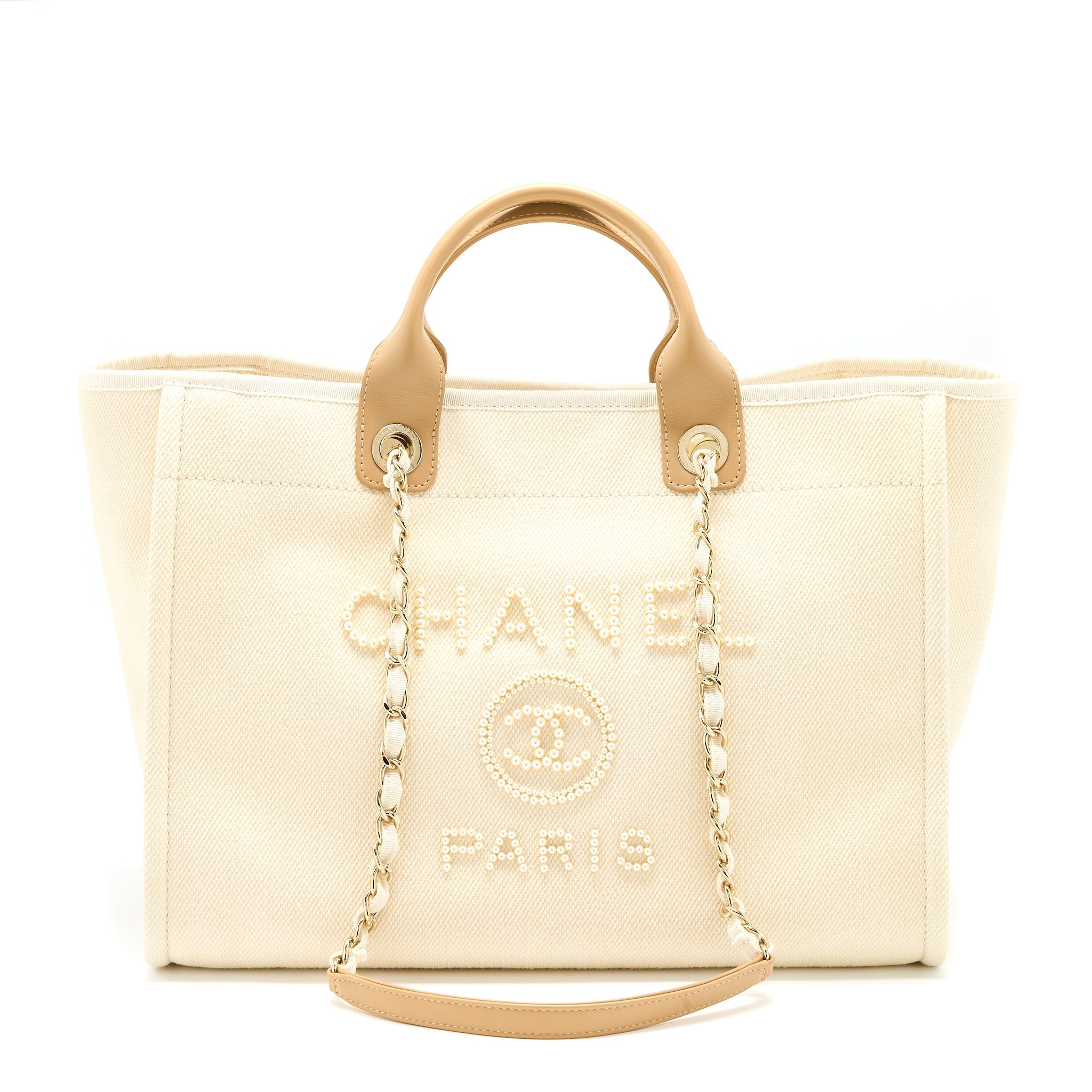 chanel-deauville-tote-bag-fabric-leather-creamy-white-beige-ghw
