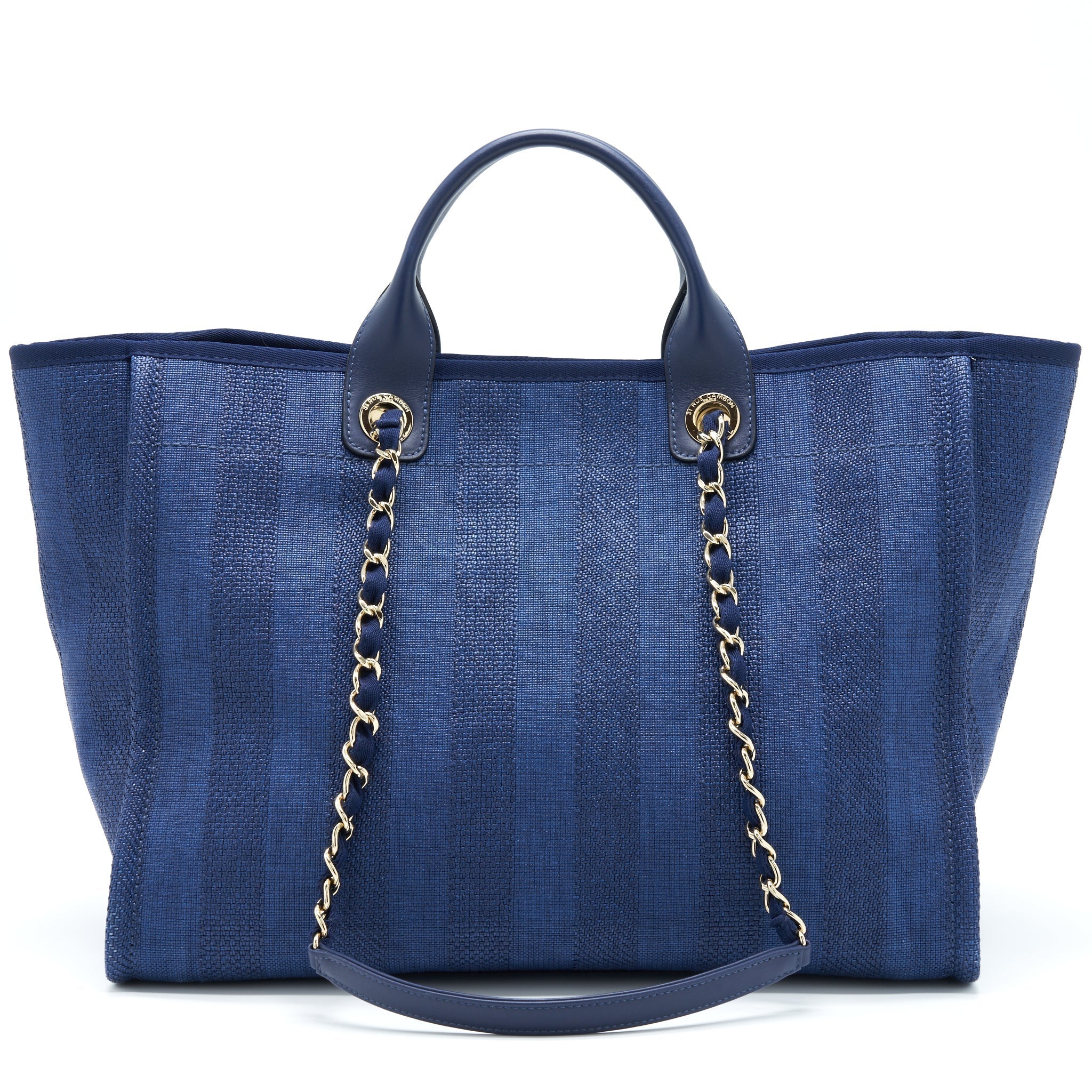 chanel-deauville-tote-bag-canvas-dark-blue-ghw