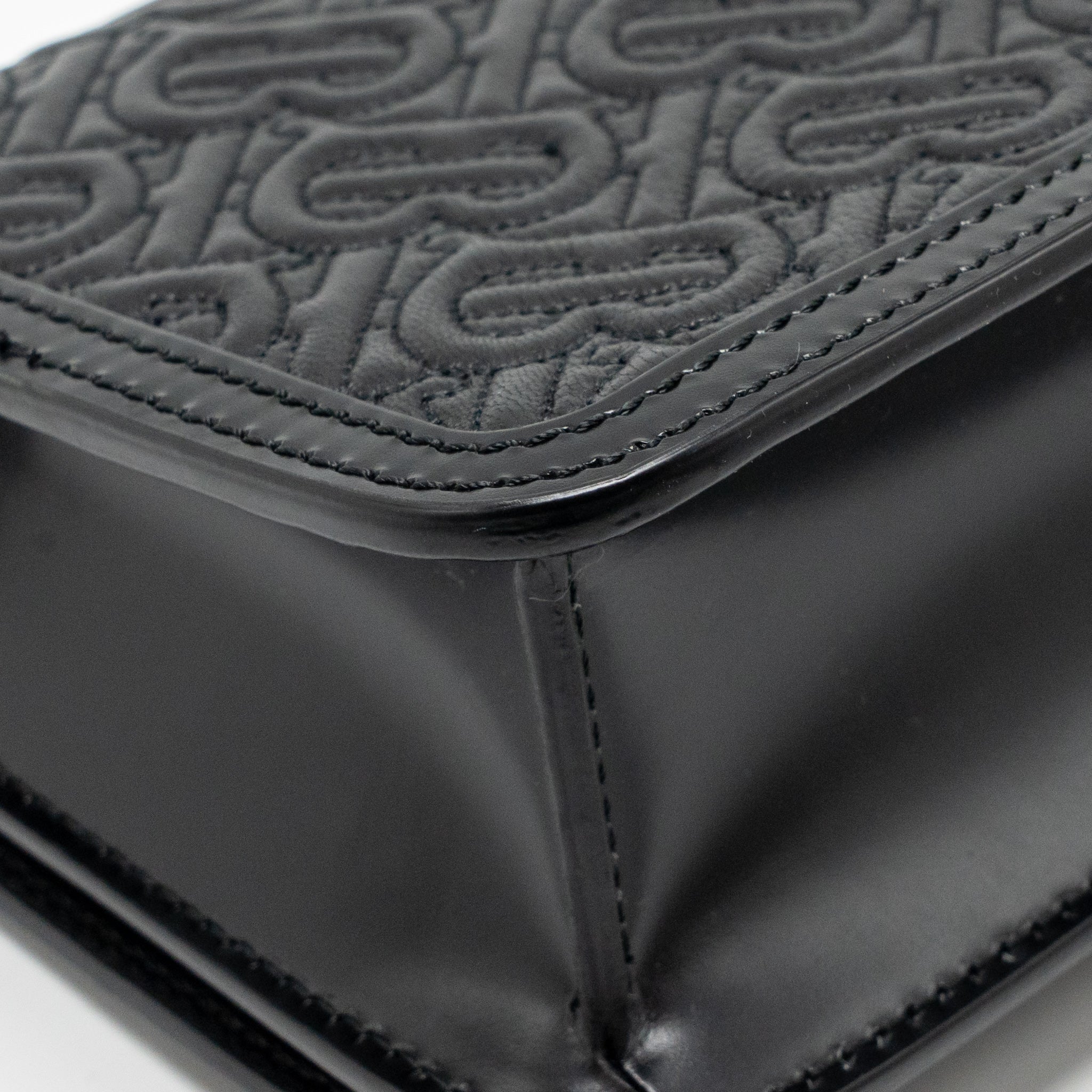 burberry-mini-tb-monogram-embossed-shoulder-bag-lambskin-black-ghw
