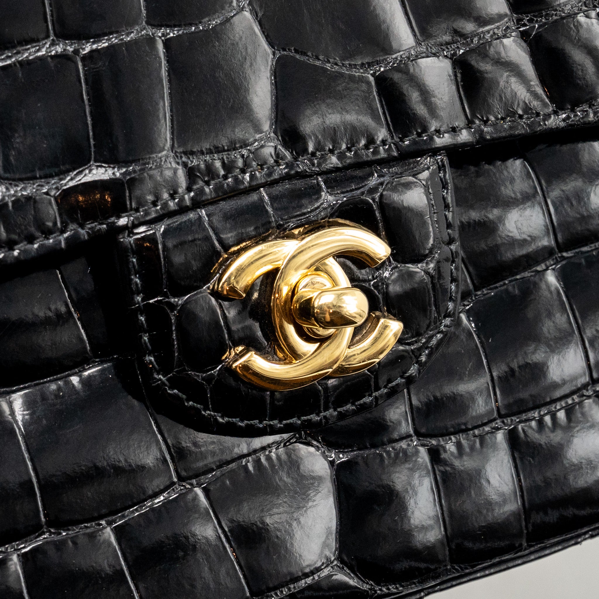 chanel-medium-classic-double-flap-bag-alligator-mississippiensis-black-ghw-copy