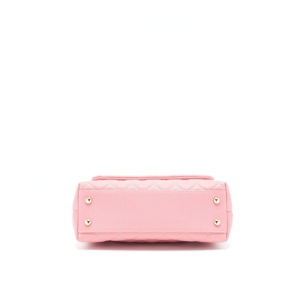 chanel-small-coco-handle-24cm-caviar-pink-lghw