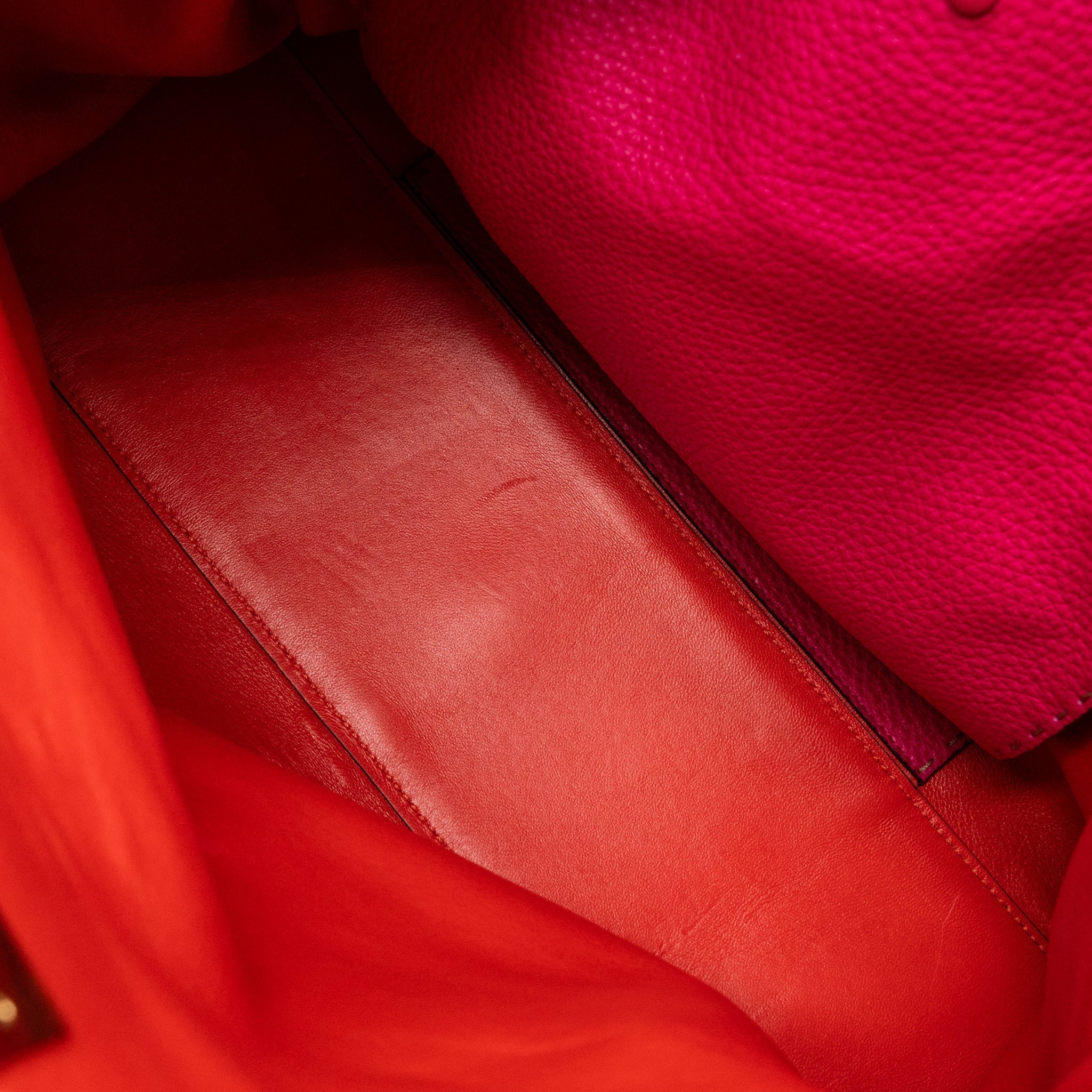 fendi-peekaboo-x-lite-roma-amor-handle-bag-calf-leather-brown-pink-red