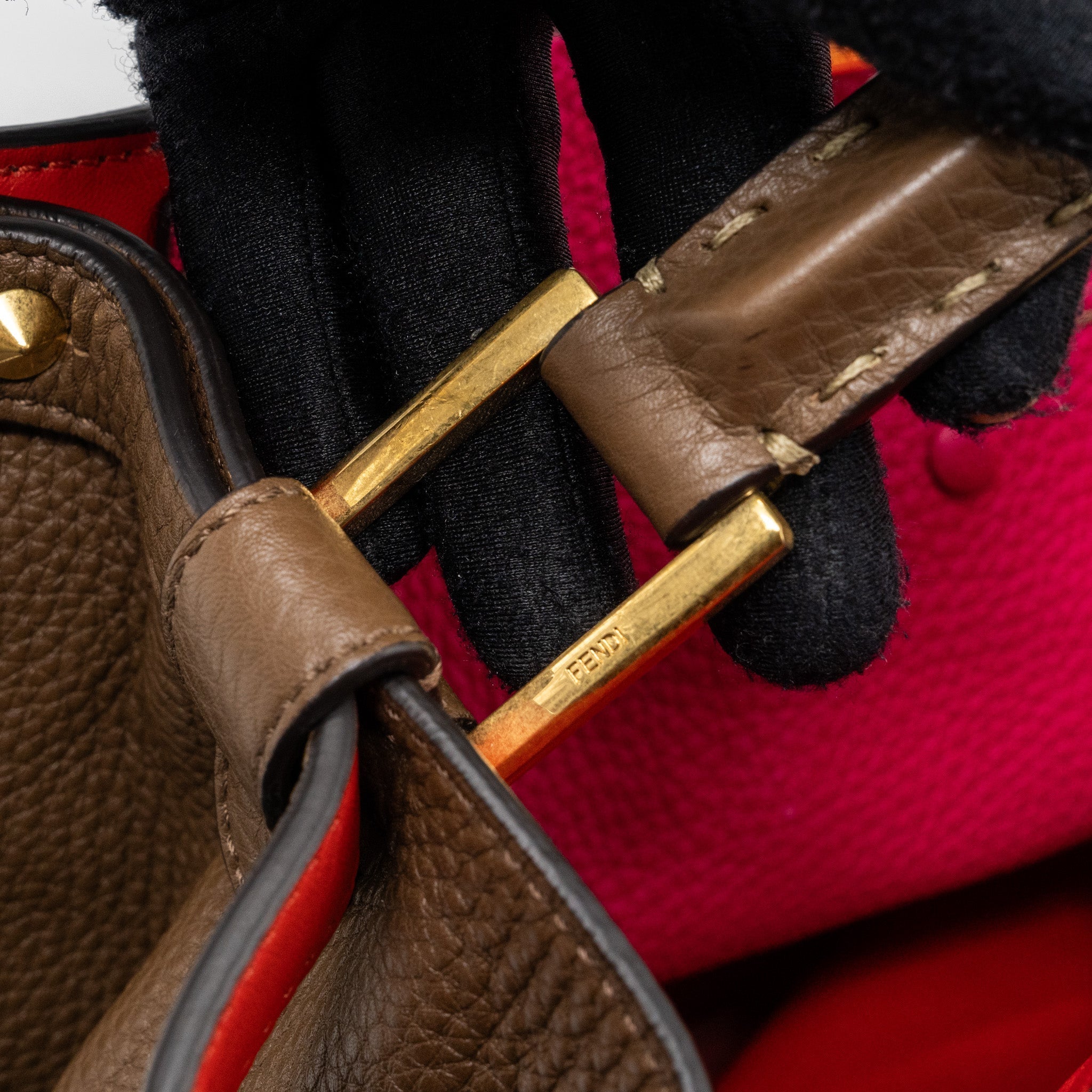 fendi-peekaboo-x-lite-roma-amor-handle-bag-calf-leather-brown-pink-red