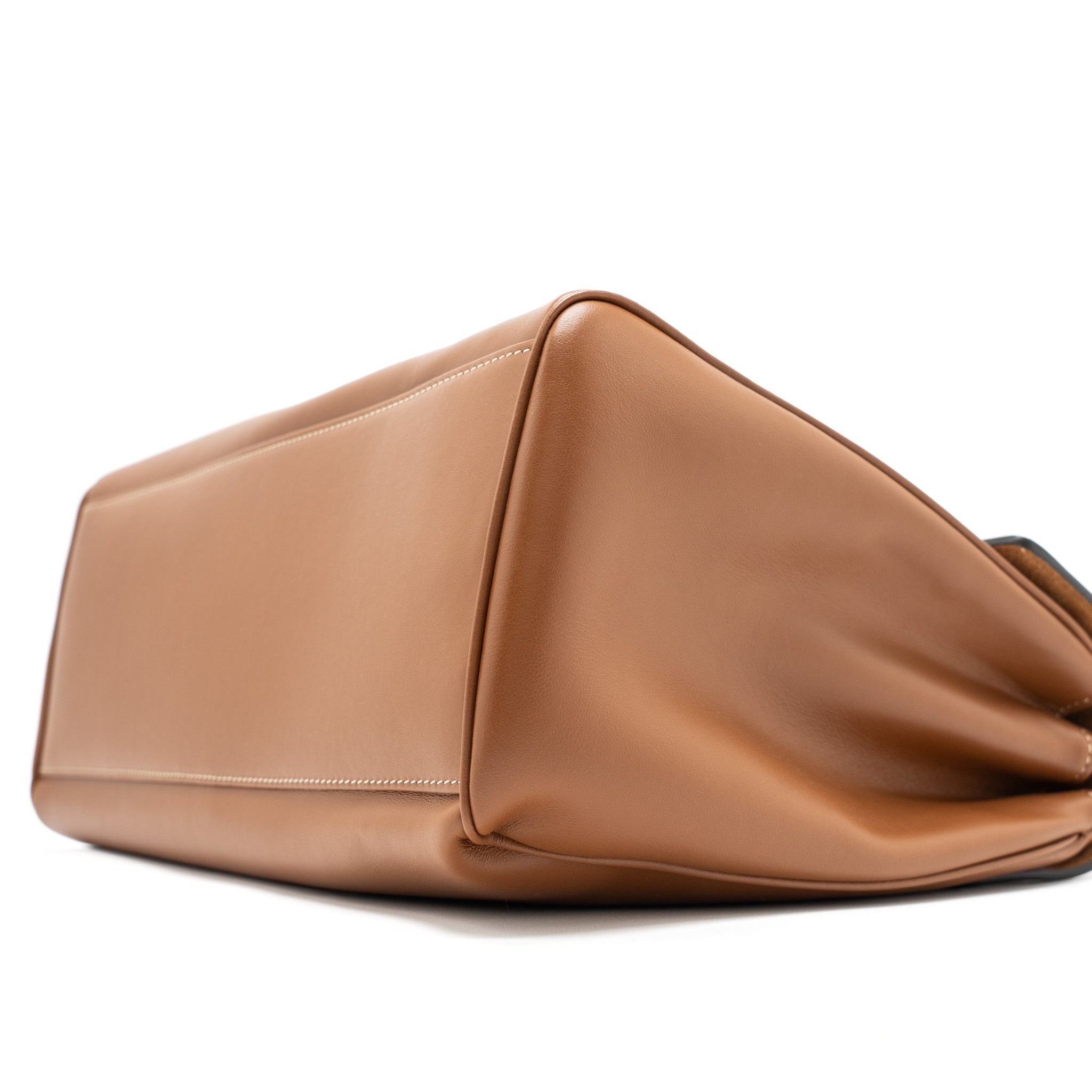 celine-16-medium-soft-calfskin-tan-ghw