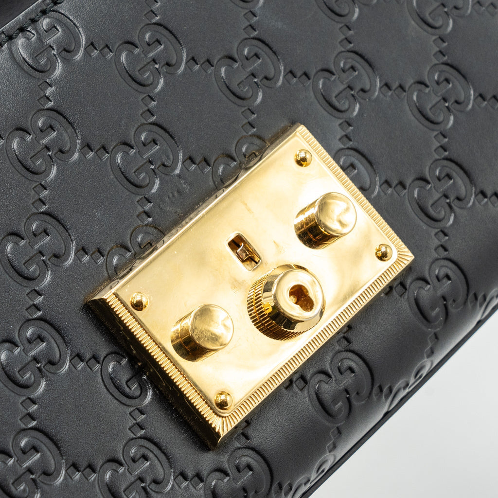 gucci-padlock-chain-bag-calfskin-black-ghw