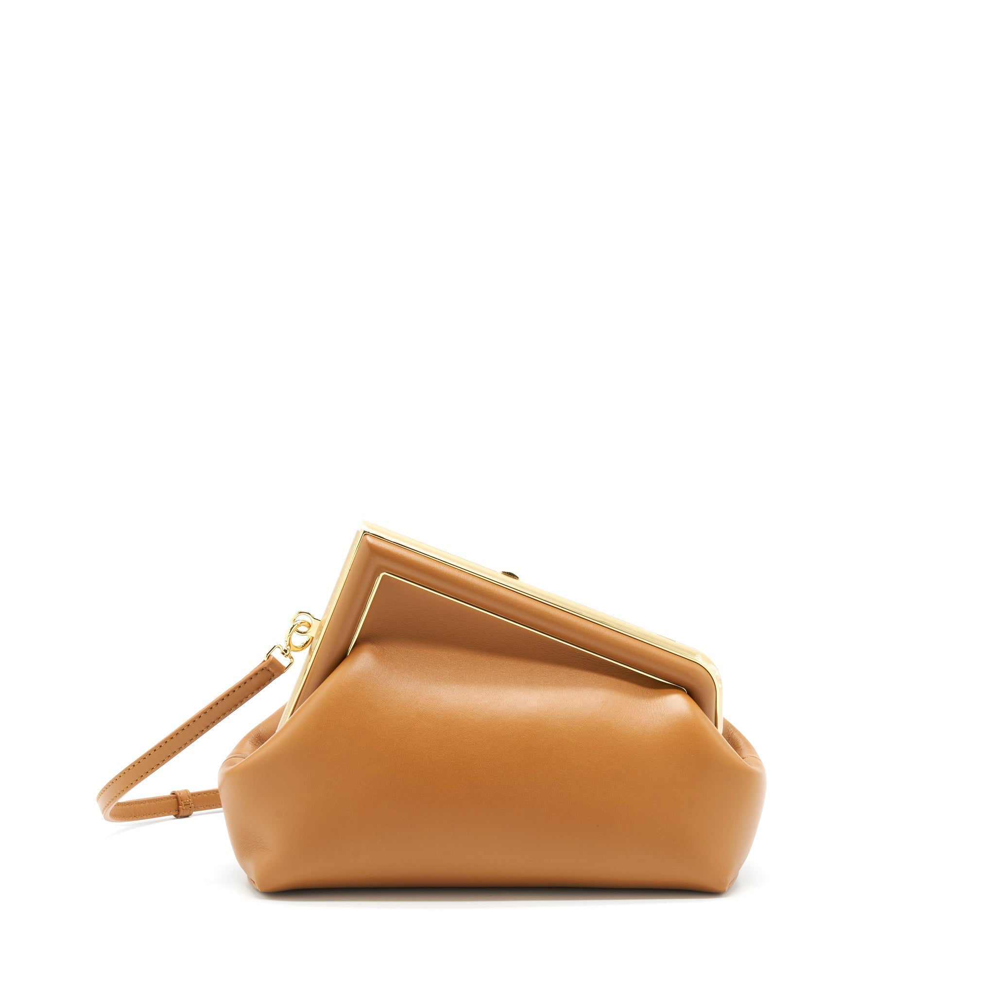 fendi-first-small-pouch-lambskin-caramel-ghw