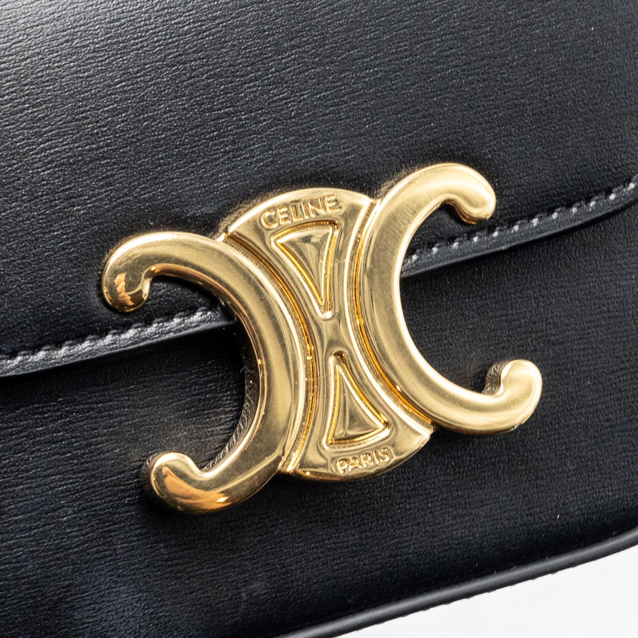 celine-mini-triomphe-shiny-calfskin-black-ghw