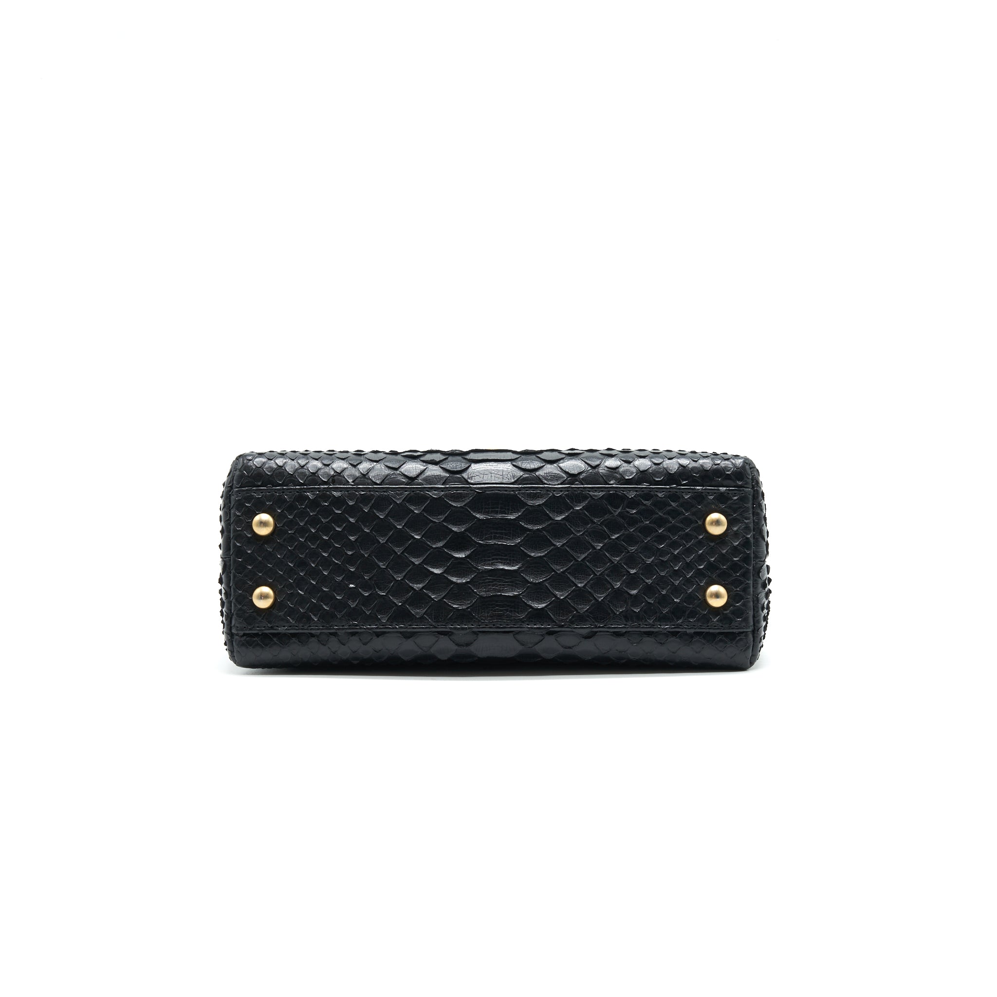 chanel-coco-handle-mini-python-leather-black-ghw