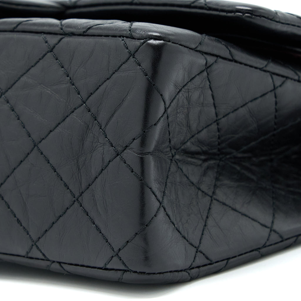 chanel-small-2-55-255-double-flap-bag-calfskin-black-ruthenium-shw