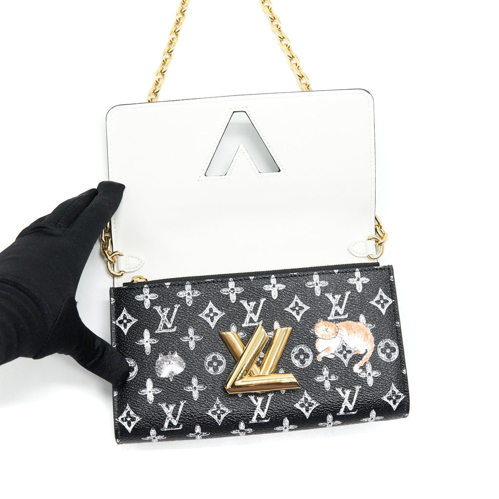 louis-vuitton-twist-chain-wallet-monogram-catogram-cat-black