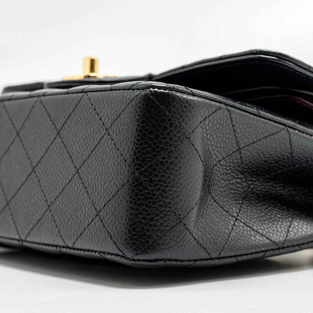 chanel-small-classic-double-flap-bag-caviar-black-ghwmicrochip-1