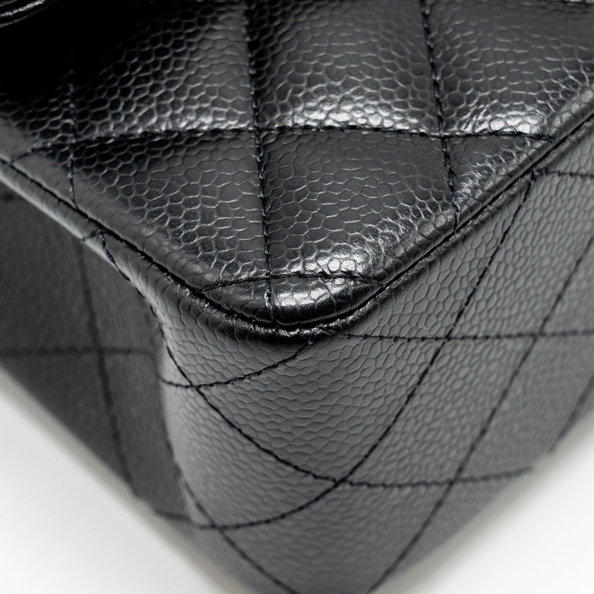 chanel-small-classic-double-flap-bag-caviar-black-ghwmicrochip-1