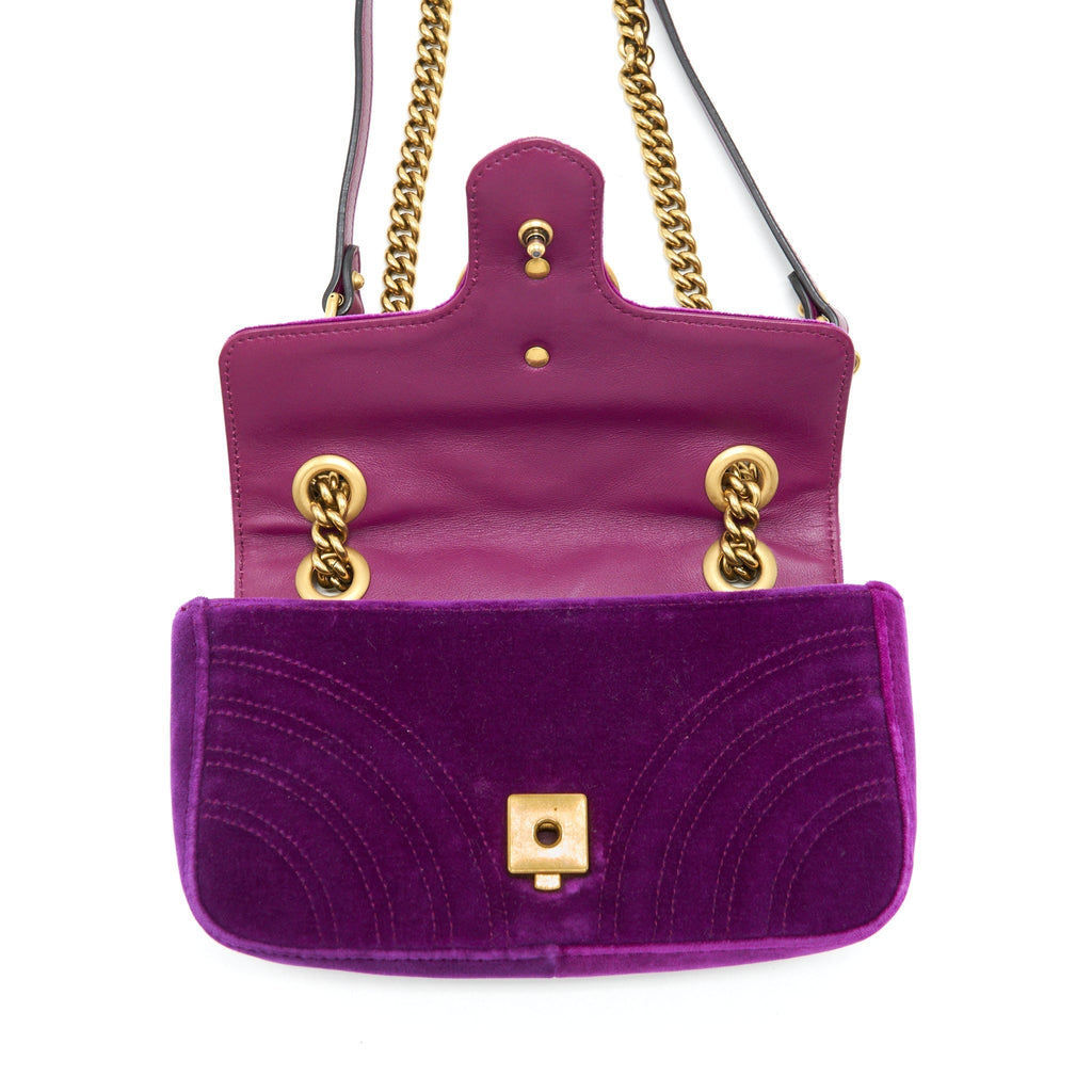 gucci-mini-marmont-bag-velvet-purple-ghw