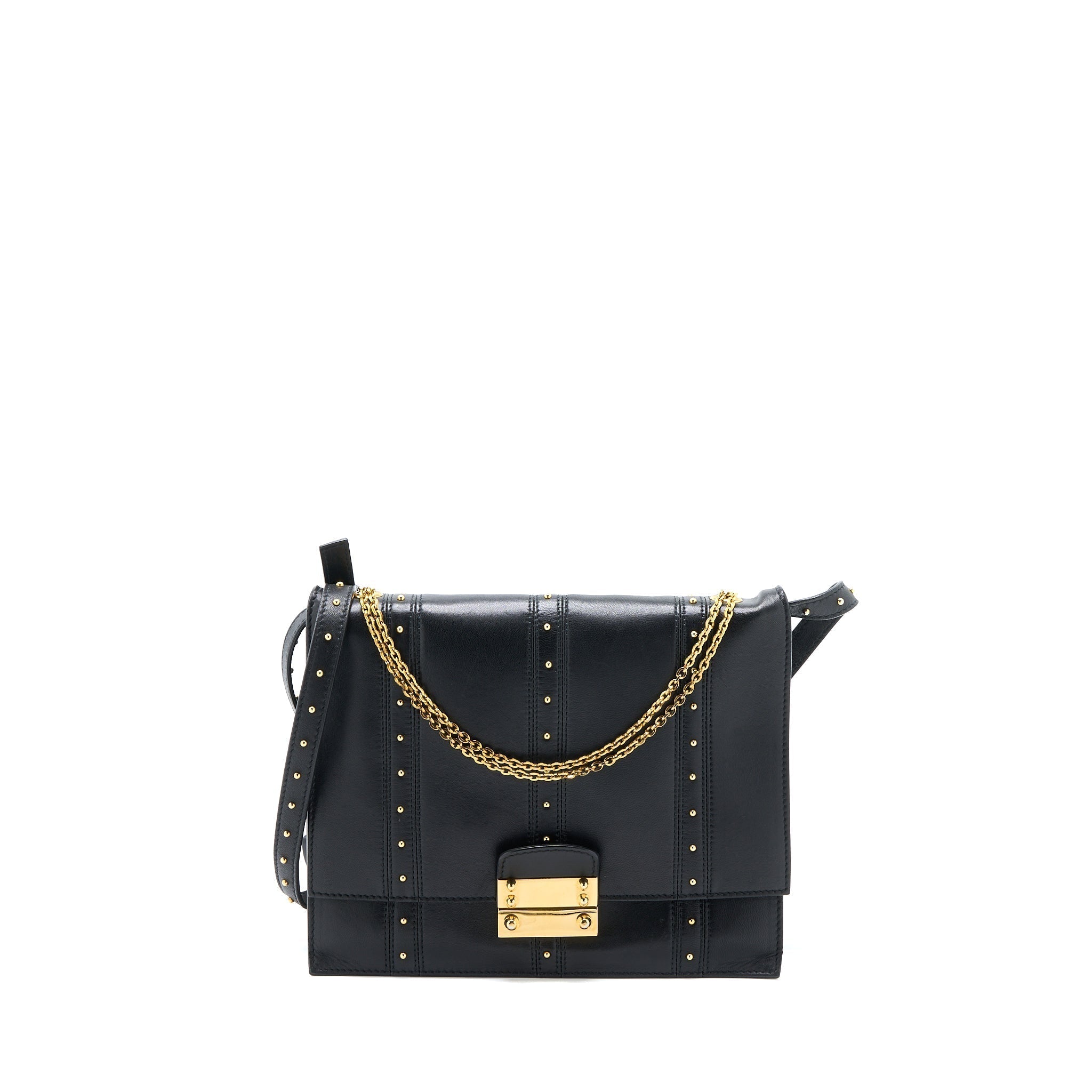 valentino-rockstud-flap-bag-lambskin-black-ghw