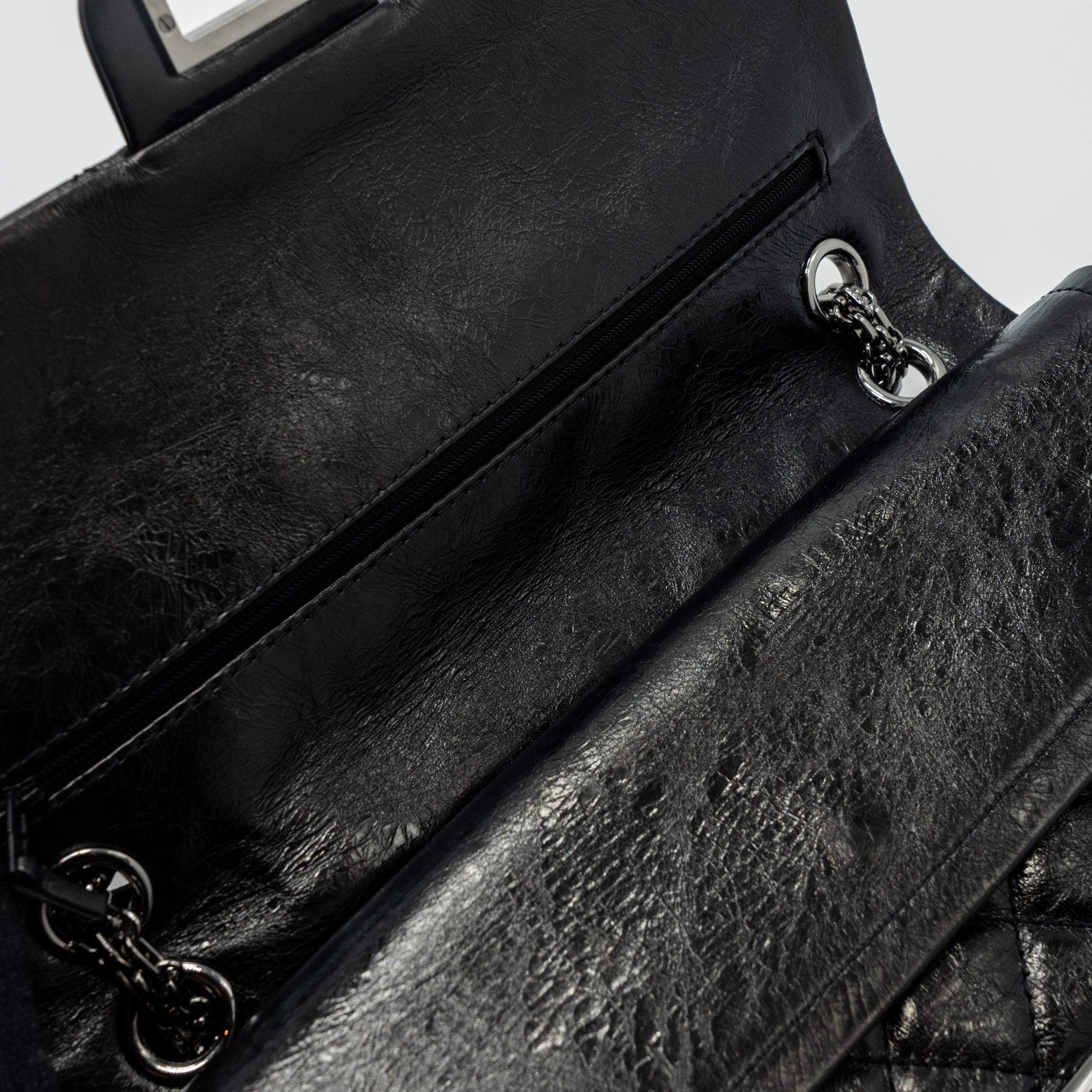 chanel-2-55-226-reissue-double-flap-bag-grained-calfskin-black-shw